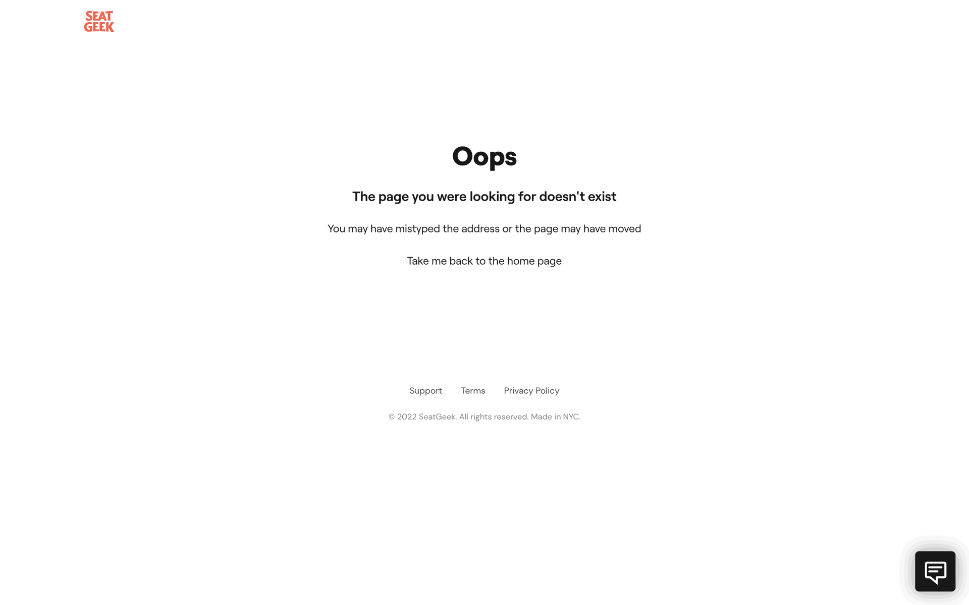 SeatGeek Web UI screenshot 21