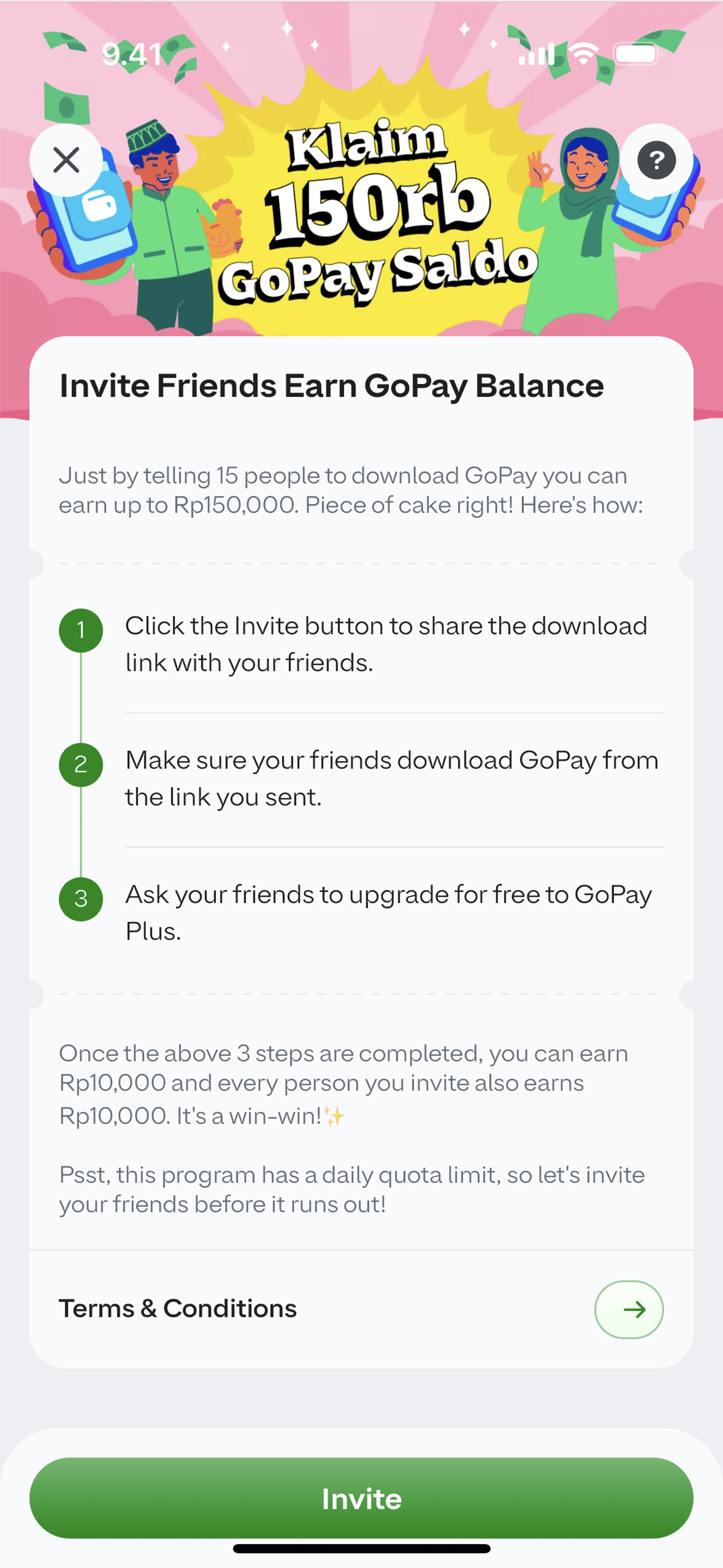 GoPay iOS UI screenshot 3