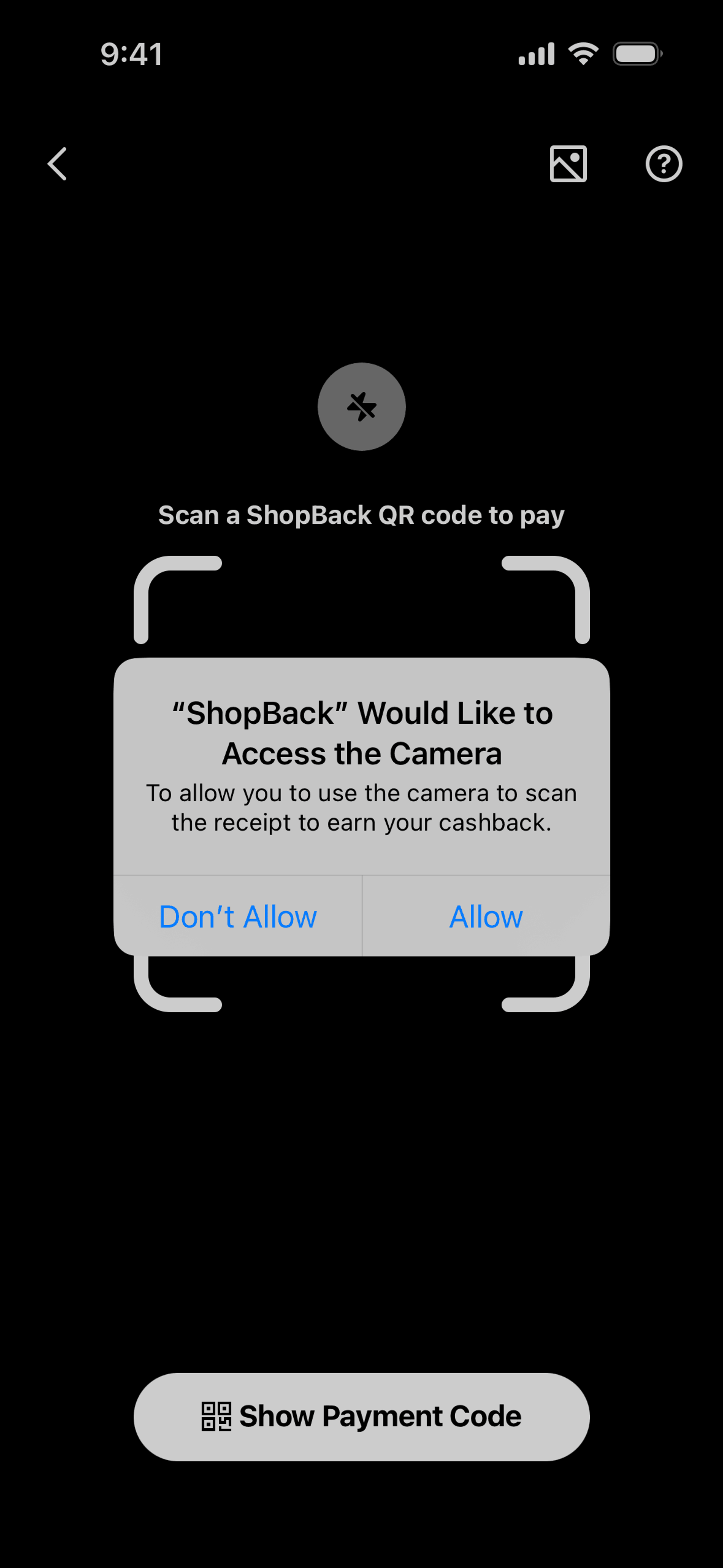 ShopBack iOS UI screenshot 6