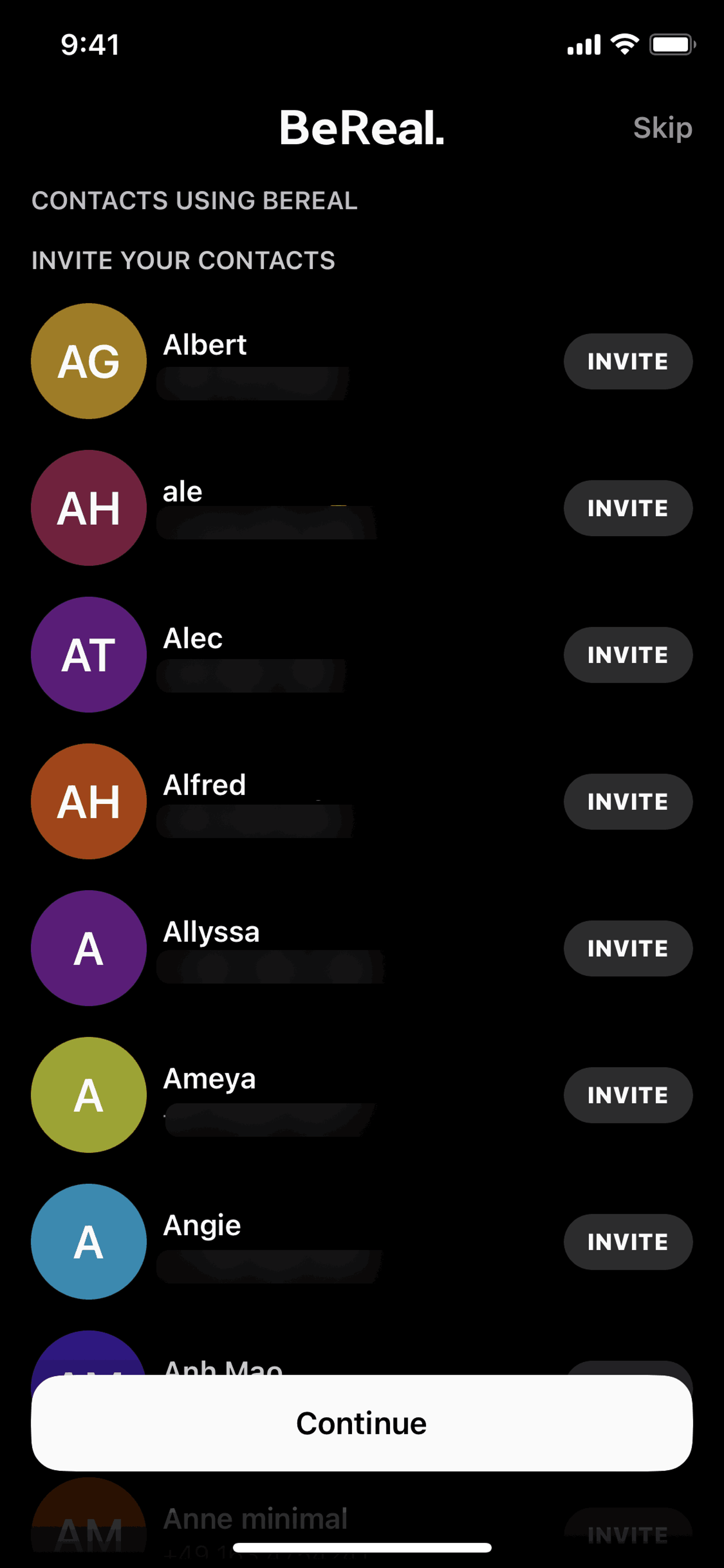 BeReal. iOS UI screenshot 18