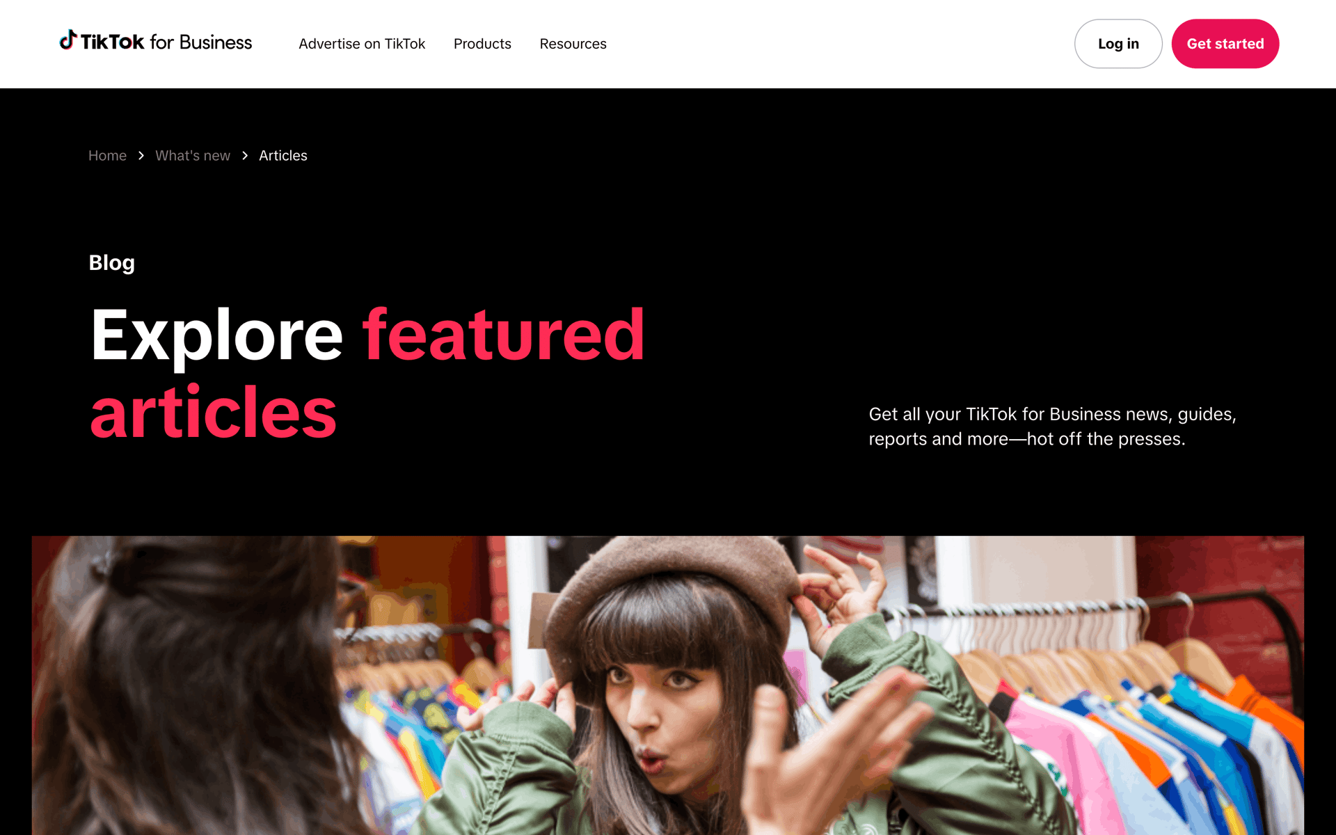 TikTok Web UI screenshot 20