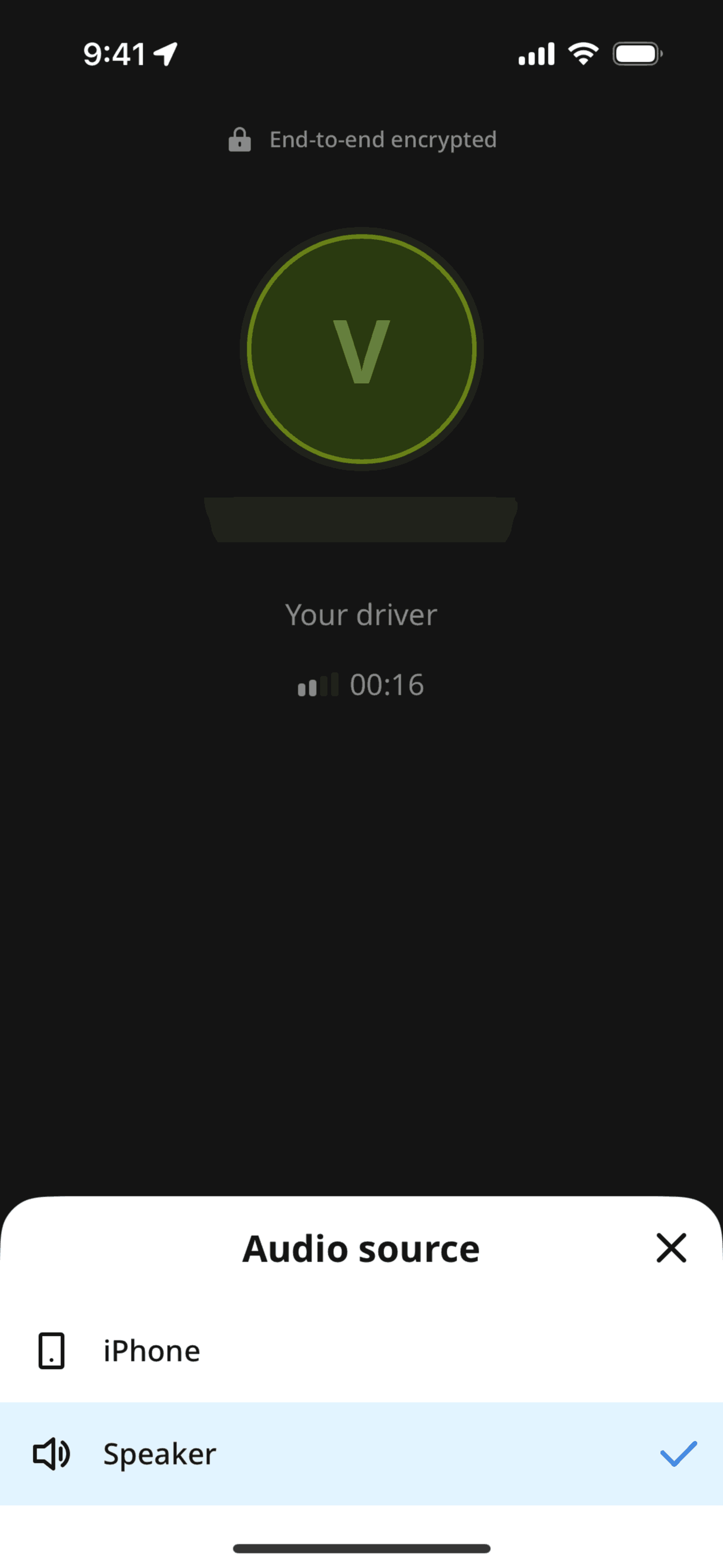 inDrive iOS UI screenshot 19