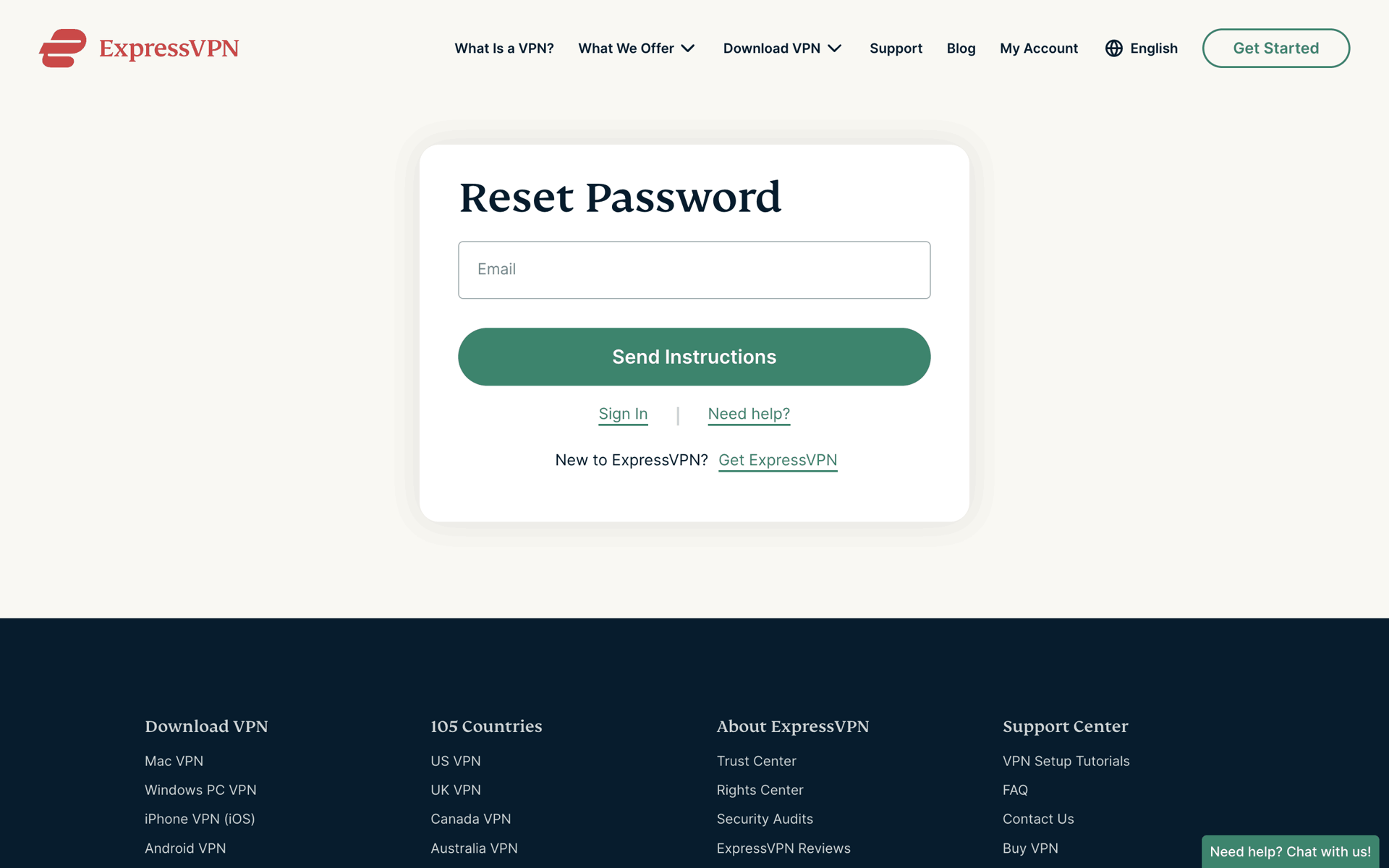 ExpressVPN Web UI screenshot 6