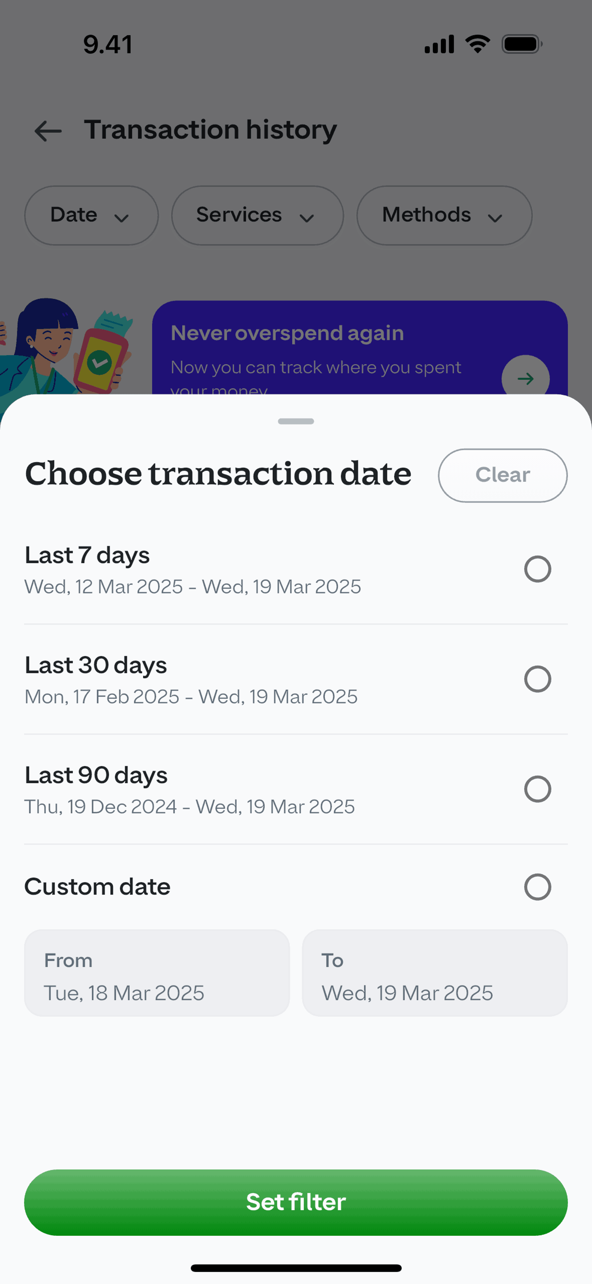 GoPay iOS UI screenshot 7