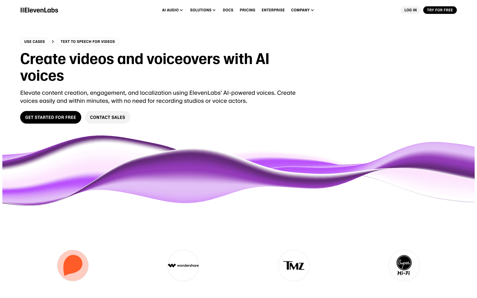 ElevenLabs Web UI screenshot 17