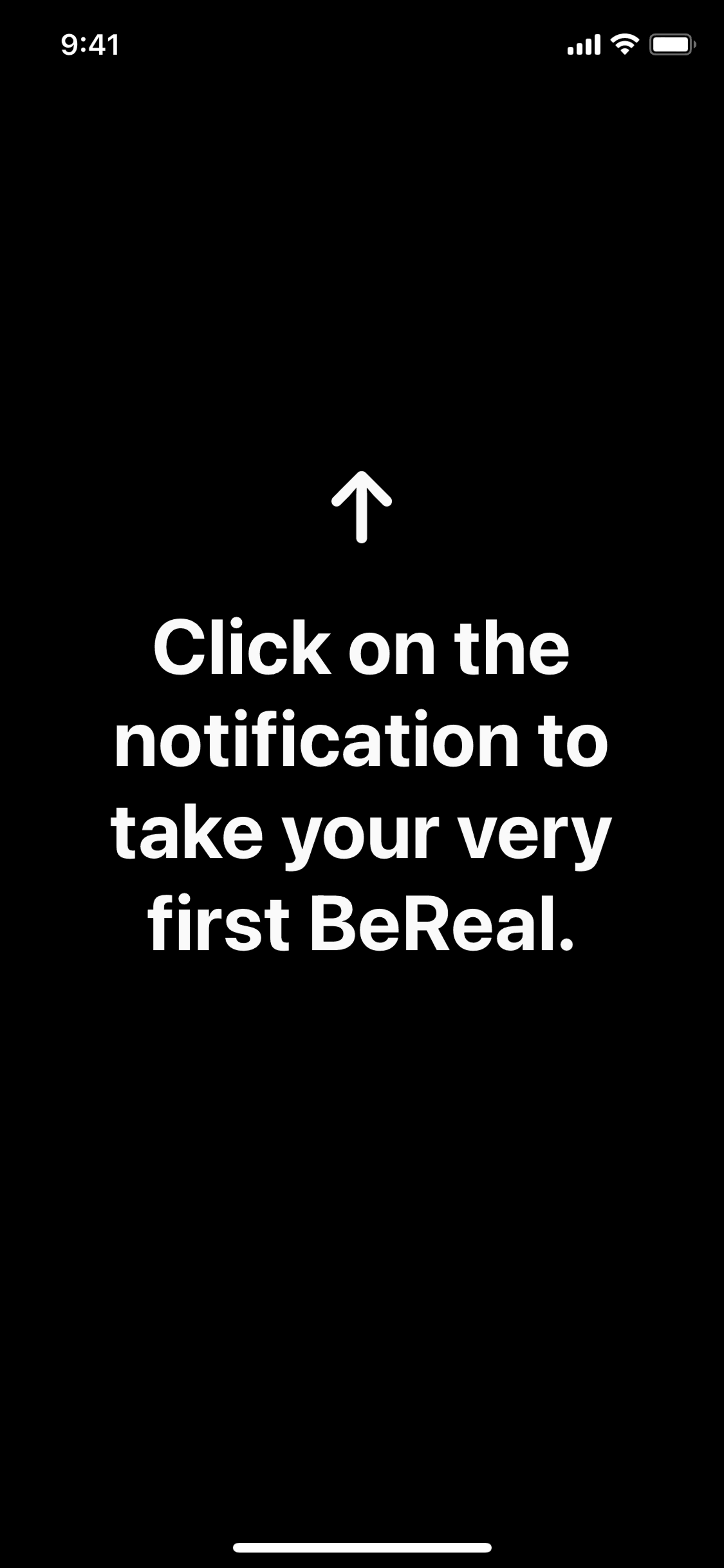 BeReal. iOS UI screenshot 21
