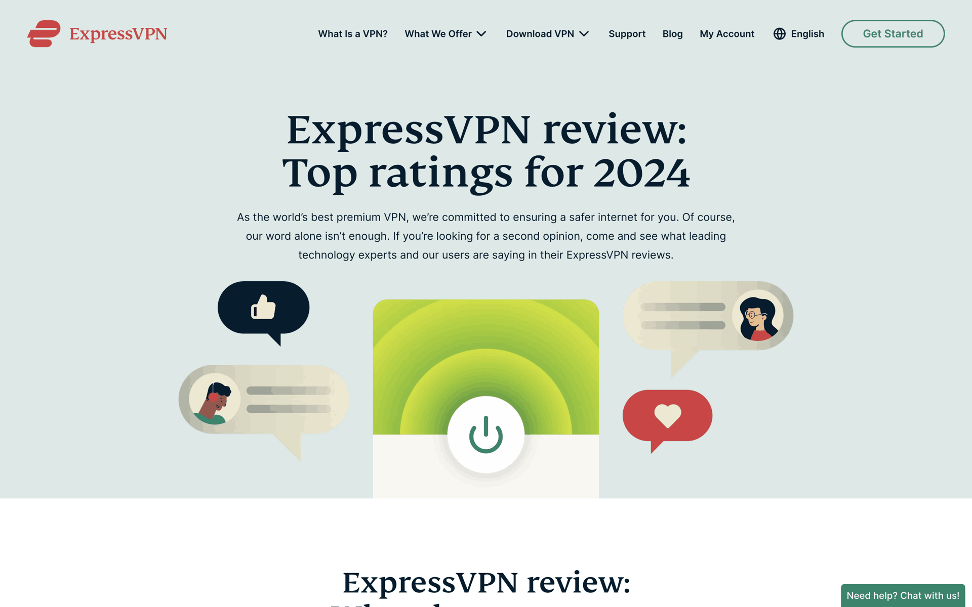 ExpressVPN Web UI screenshot 13