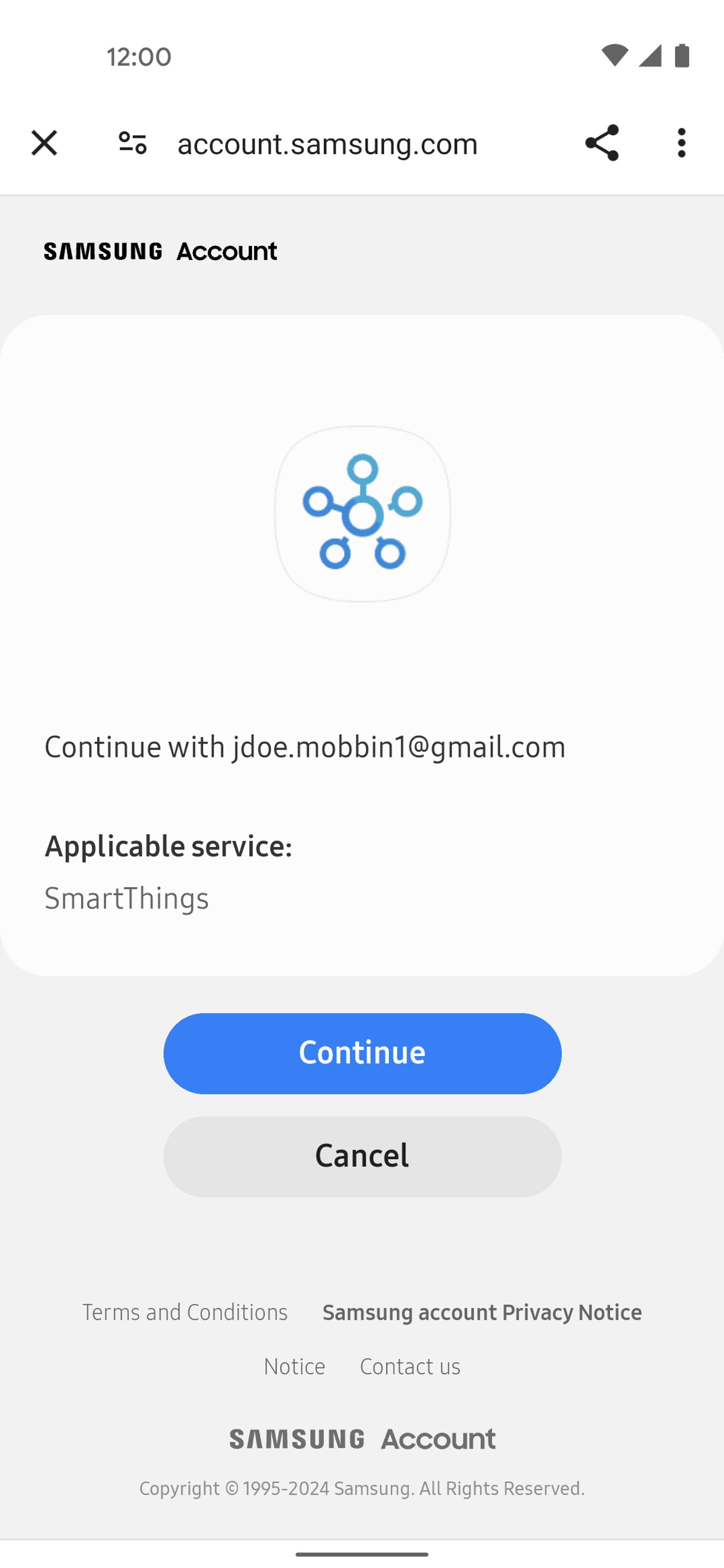 SmartThings Android UI screenshot 21