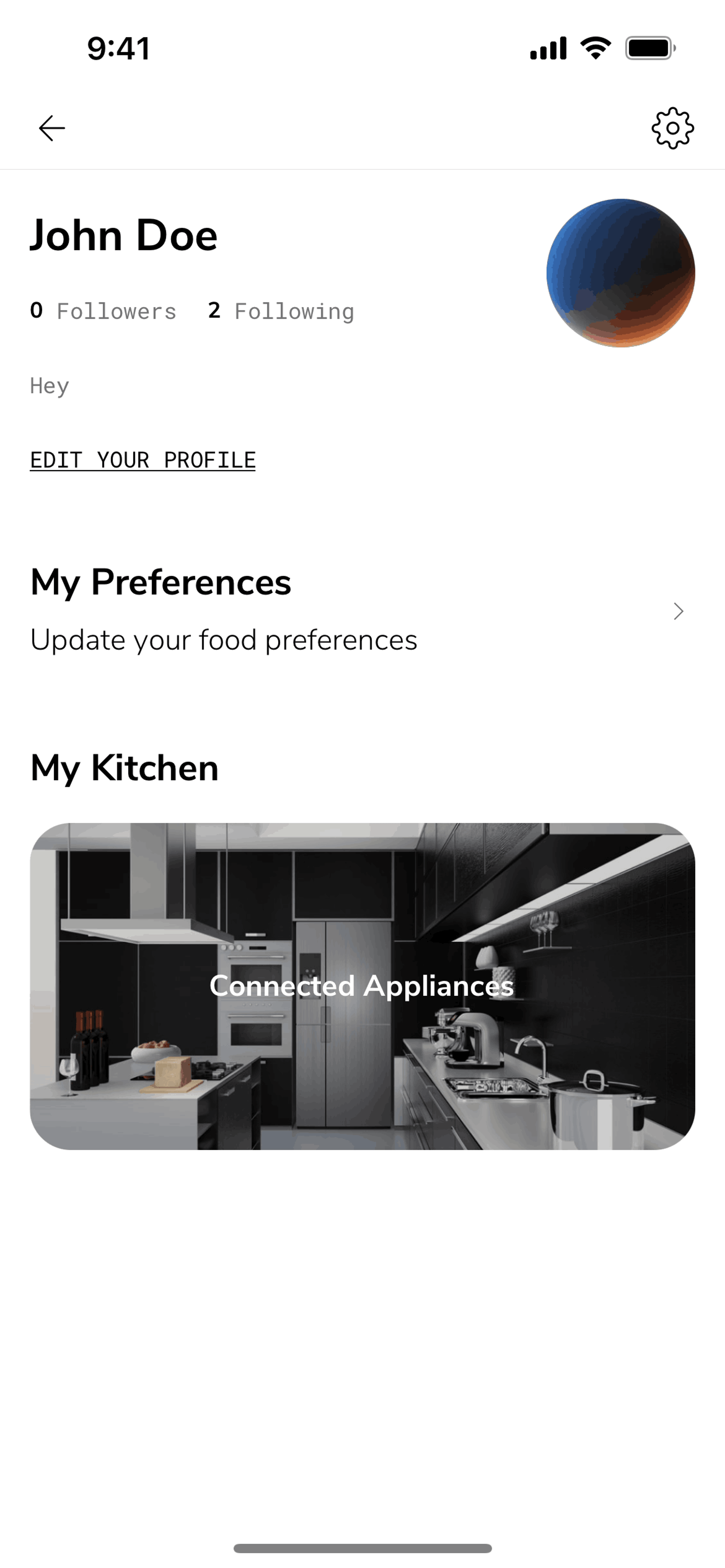 SideChef iOS UI screenshot 10