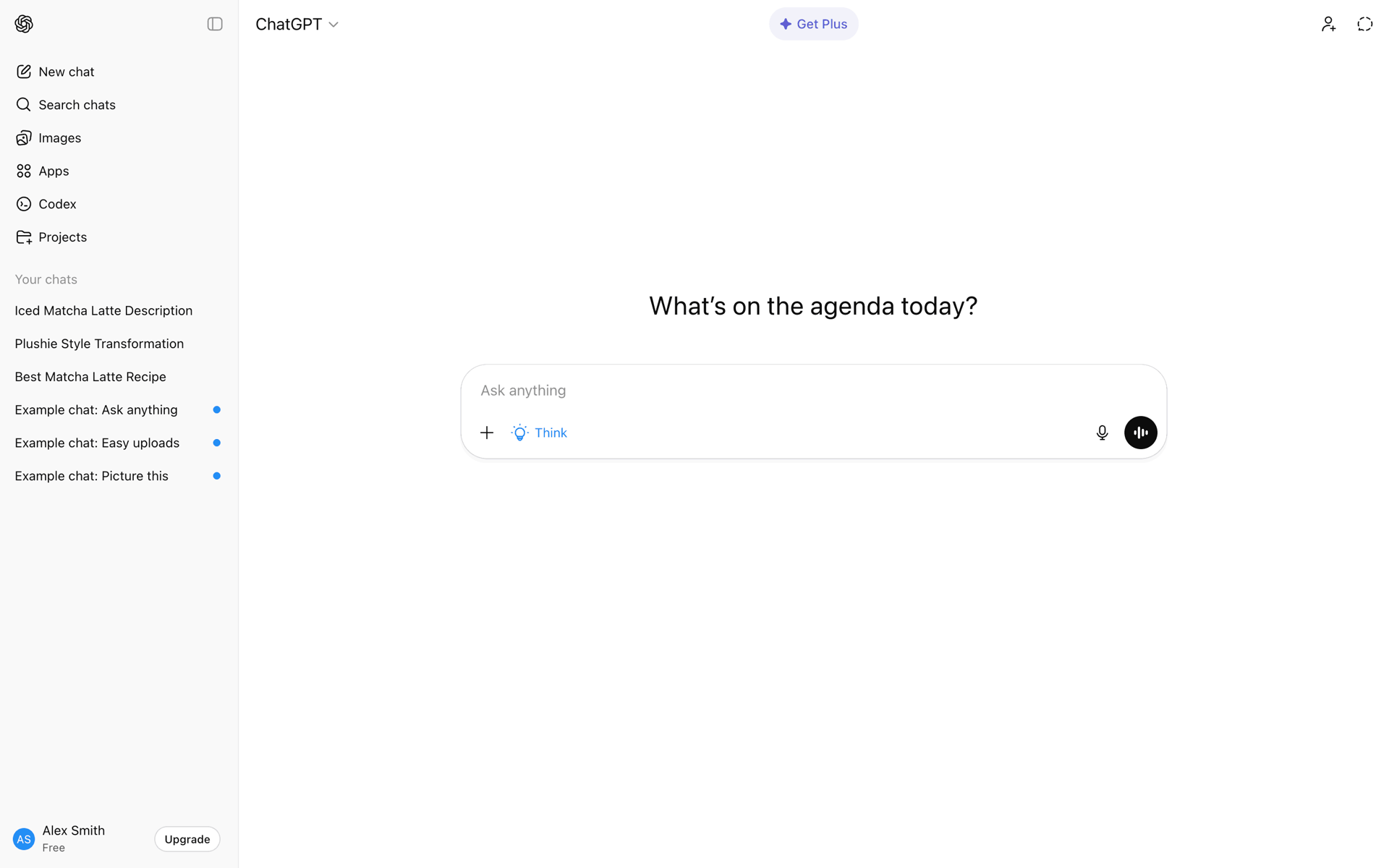 ChatGPT Web UI screenshot 7