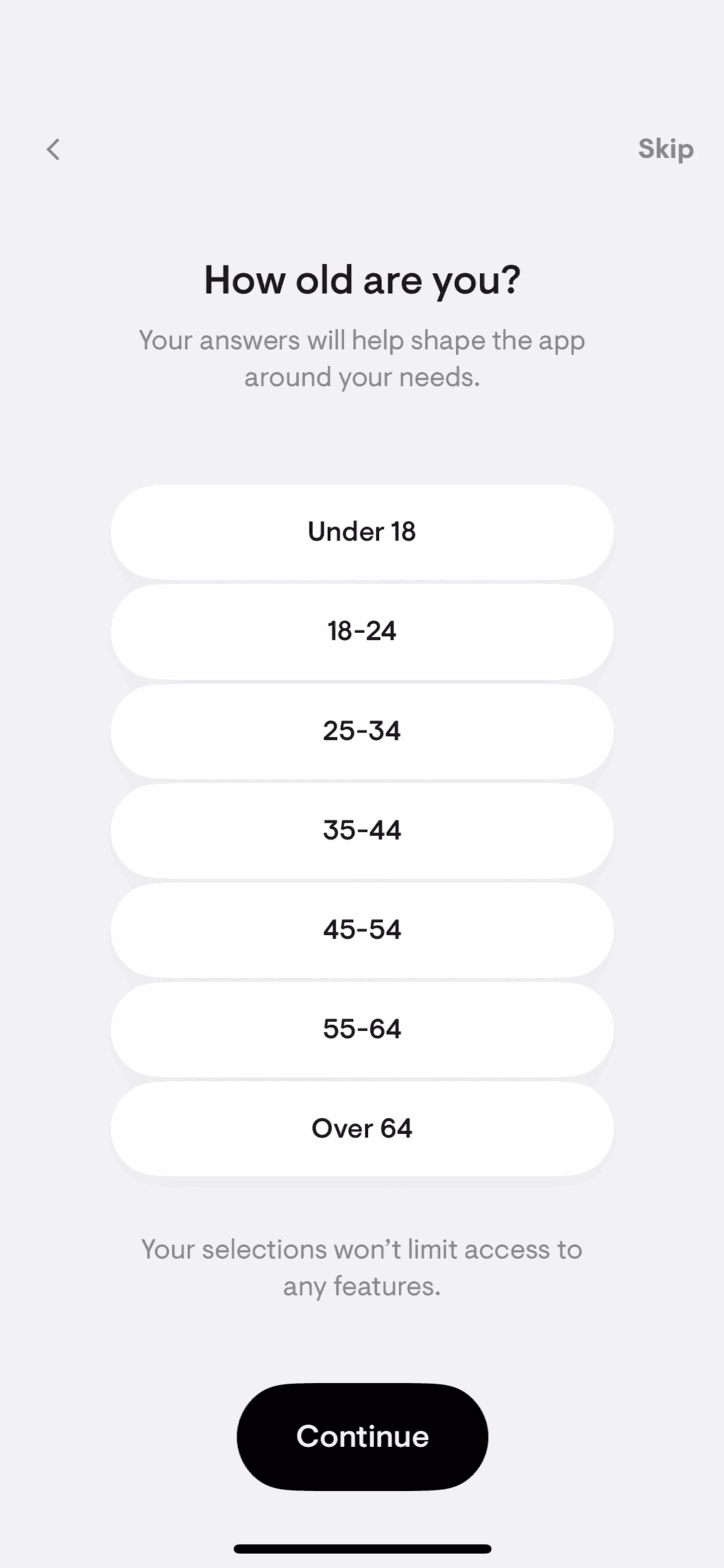stoic. iOS UI screenshot 4