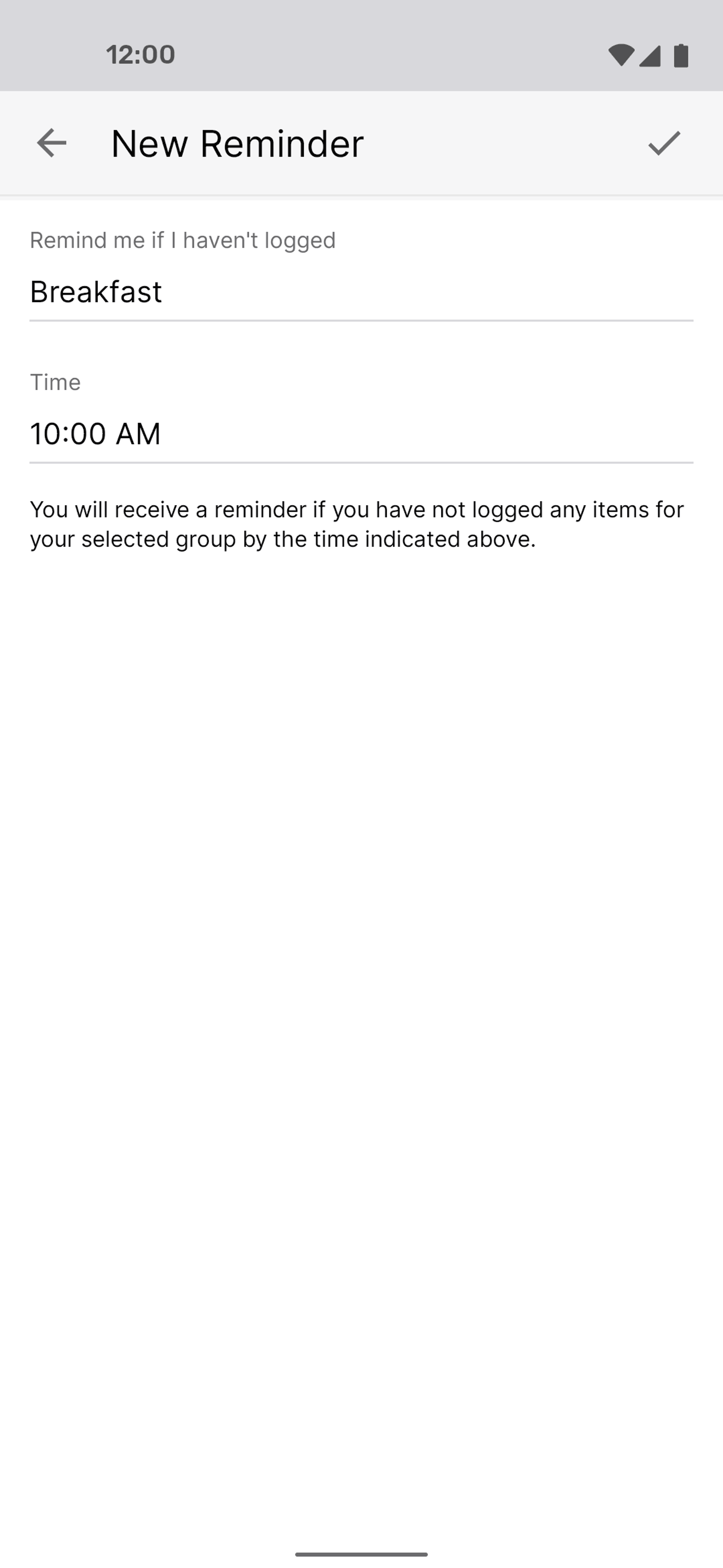 MyFitnessPal Android UI screenshot 18
