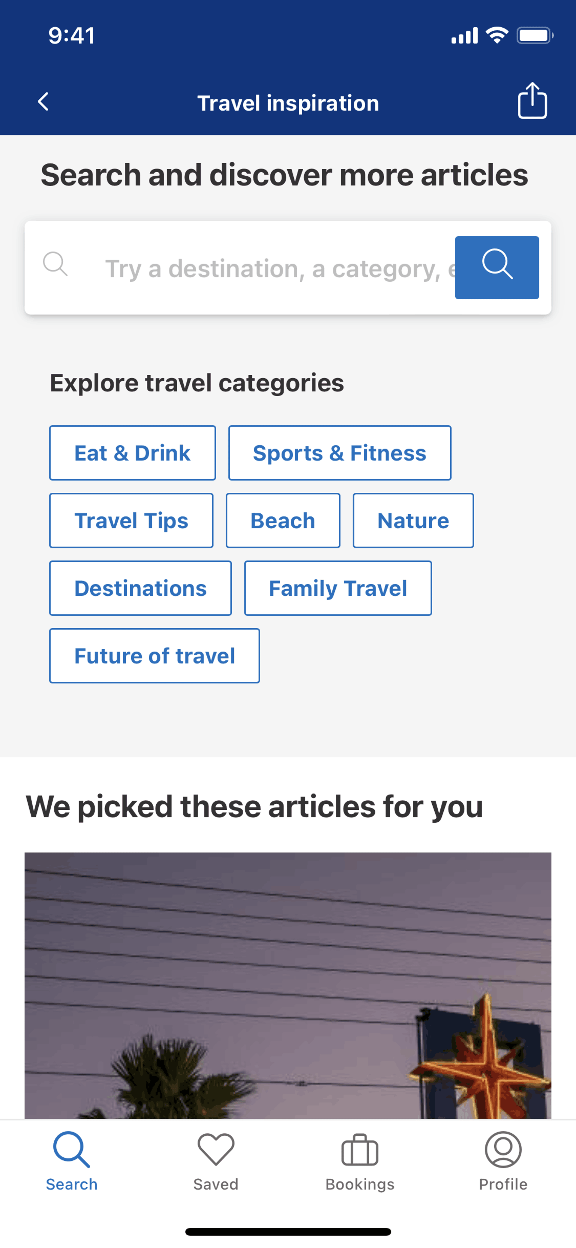 Booking.com iOS UI screenshot 22