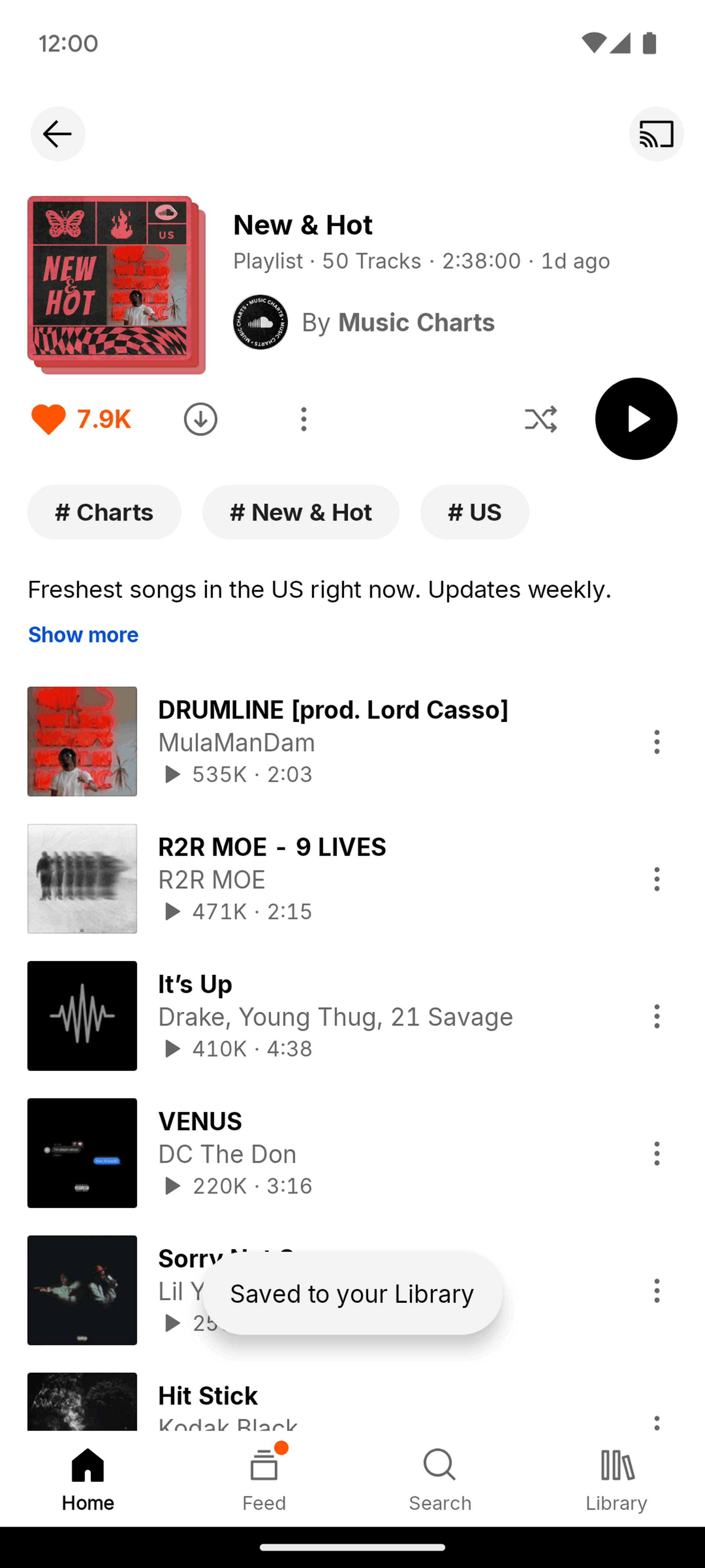 SoundCloud Android UI screenshot 15