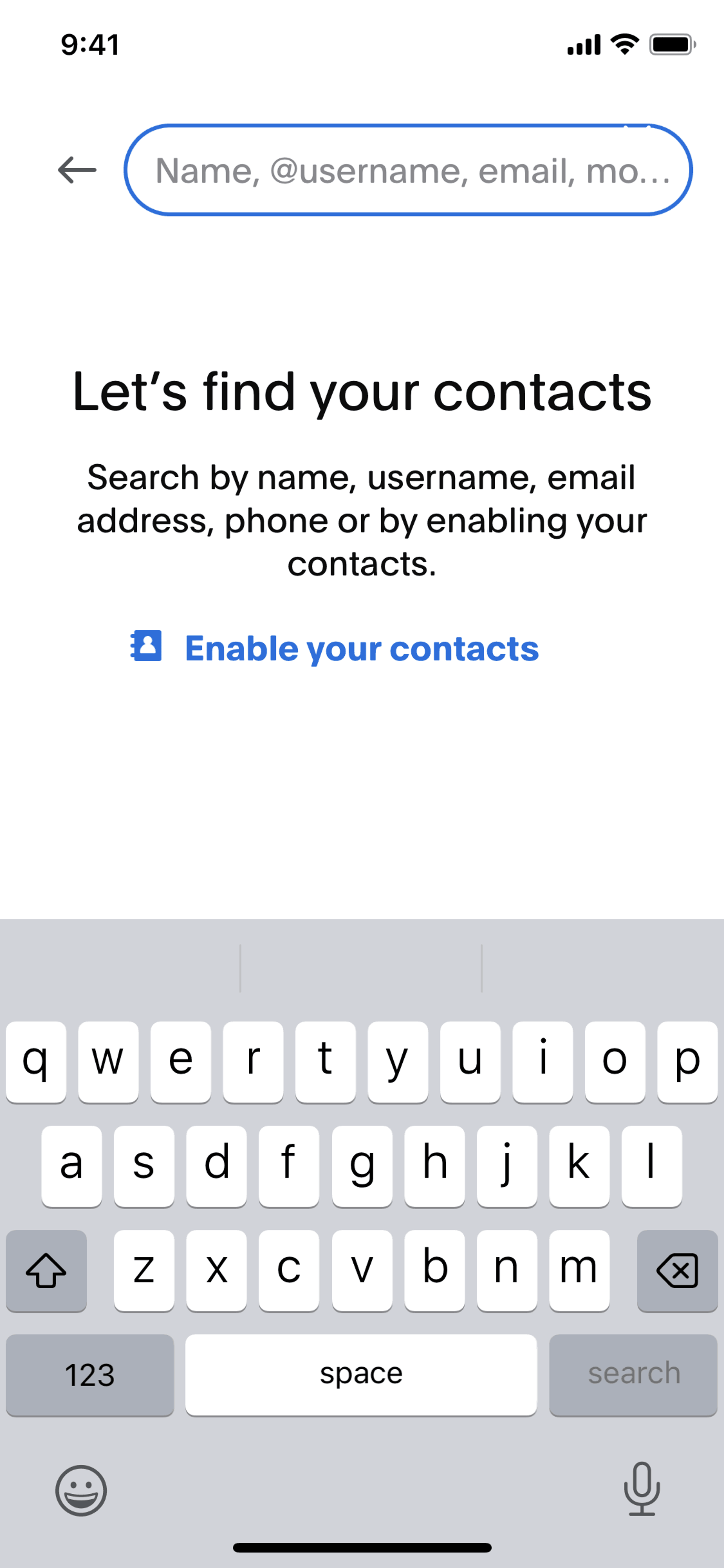 PayPal iOS UI screenshot 12