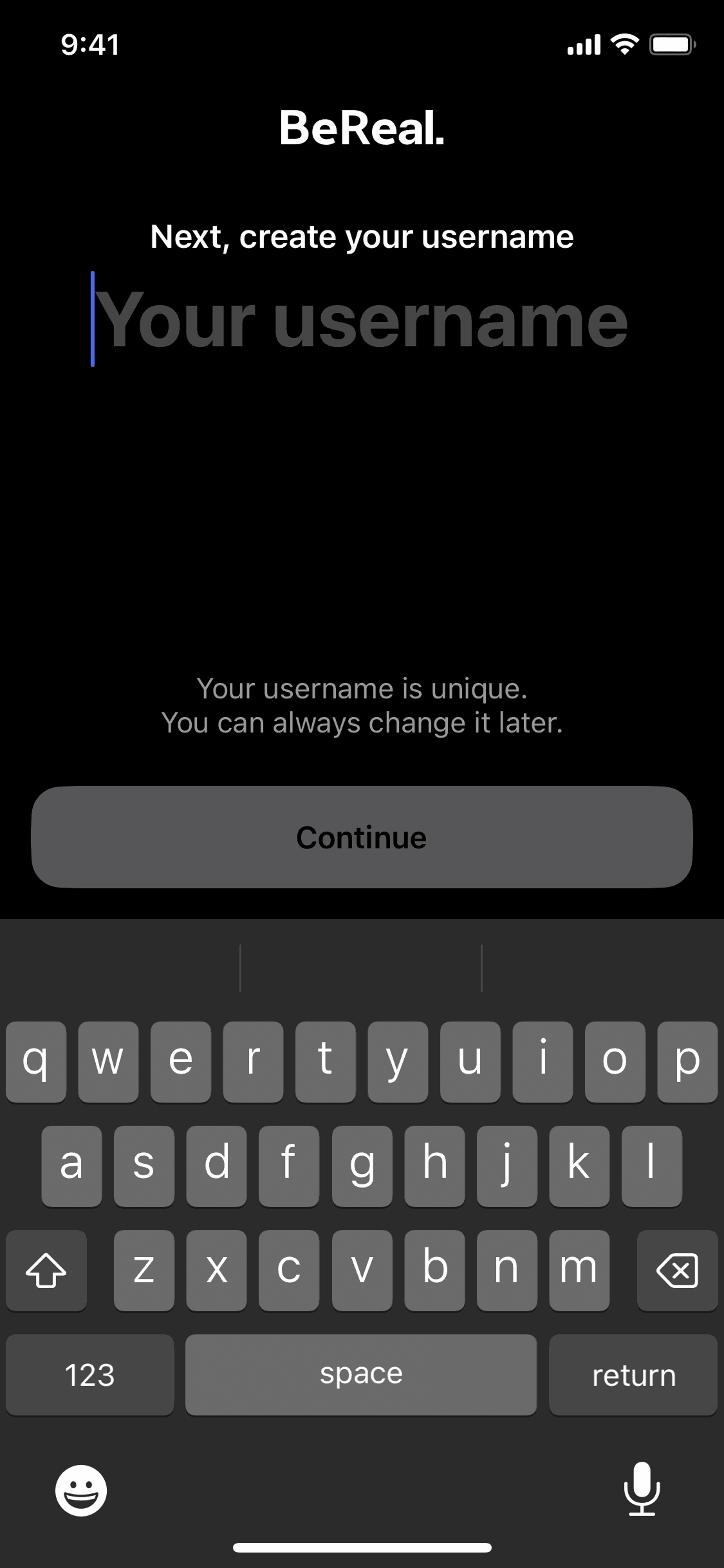 BeReal. iOS UI screenshot 14