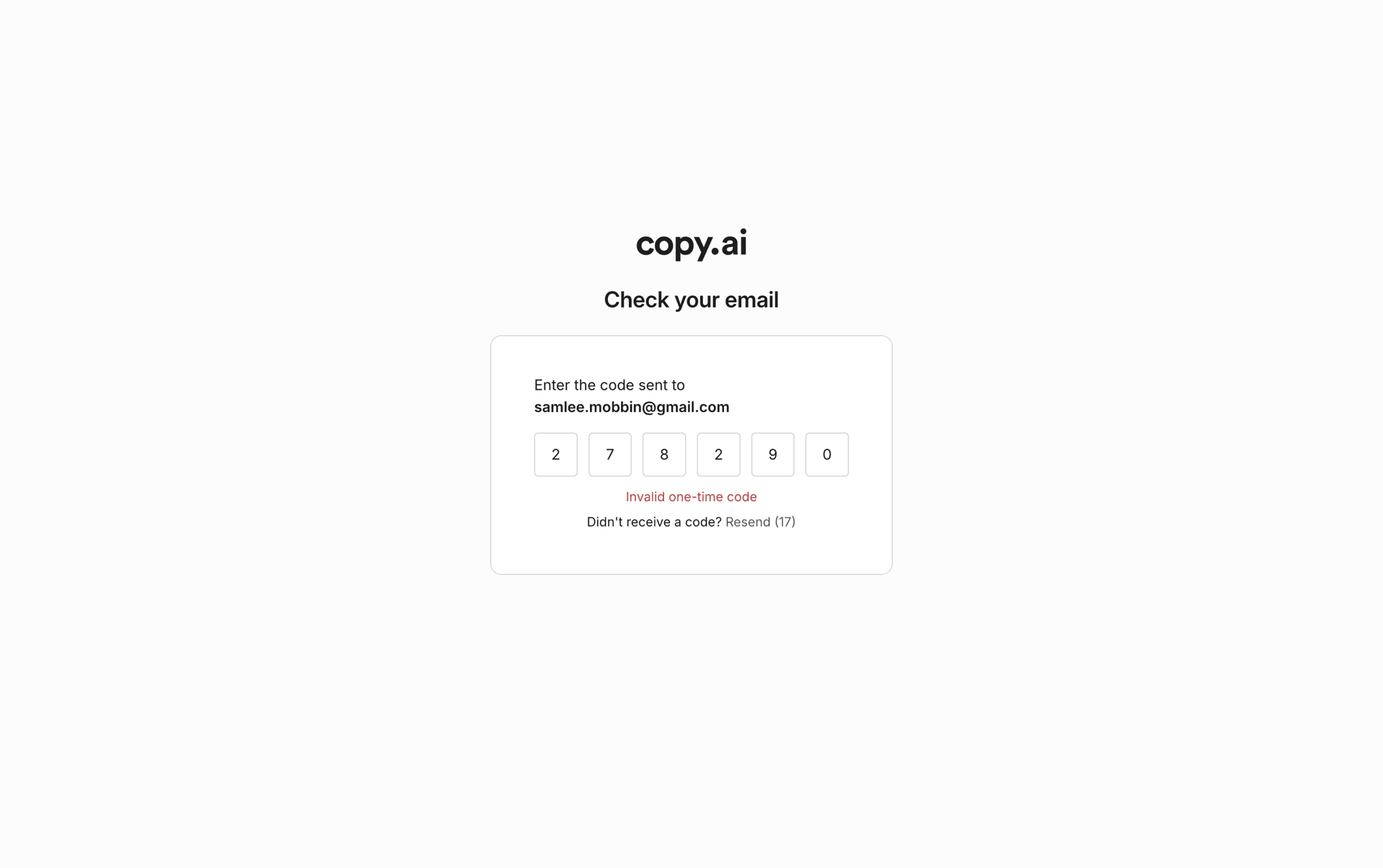 Copy.ai Web UI screenshot 7
