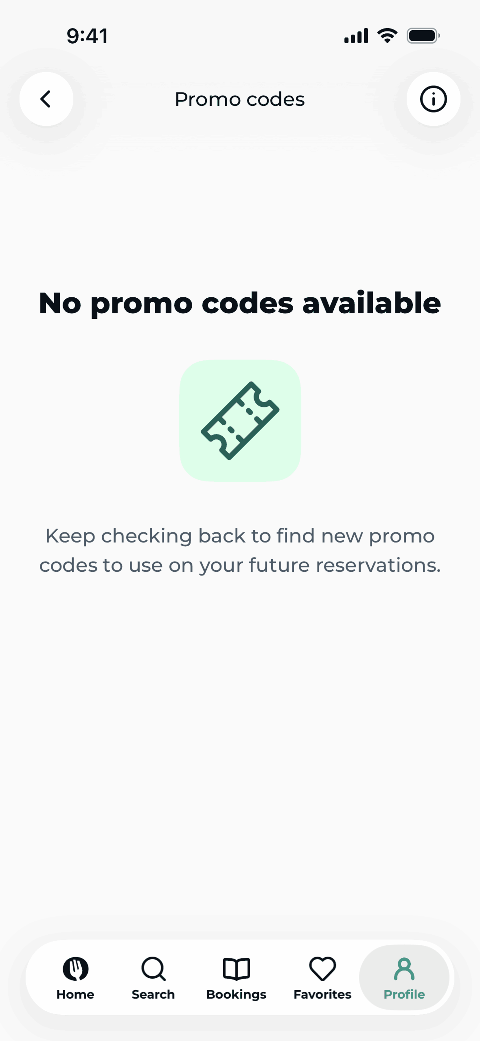 TheFork iOS UI screenshot 18