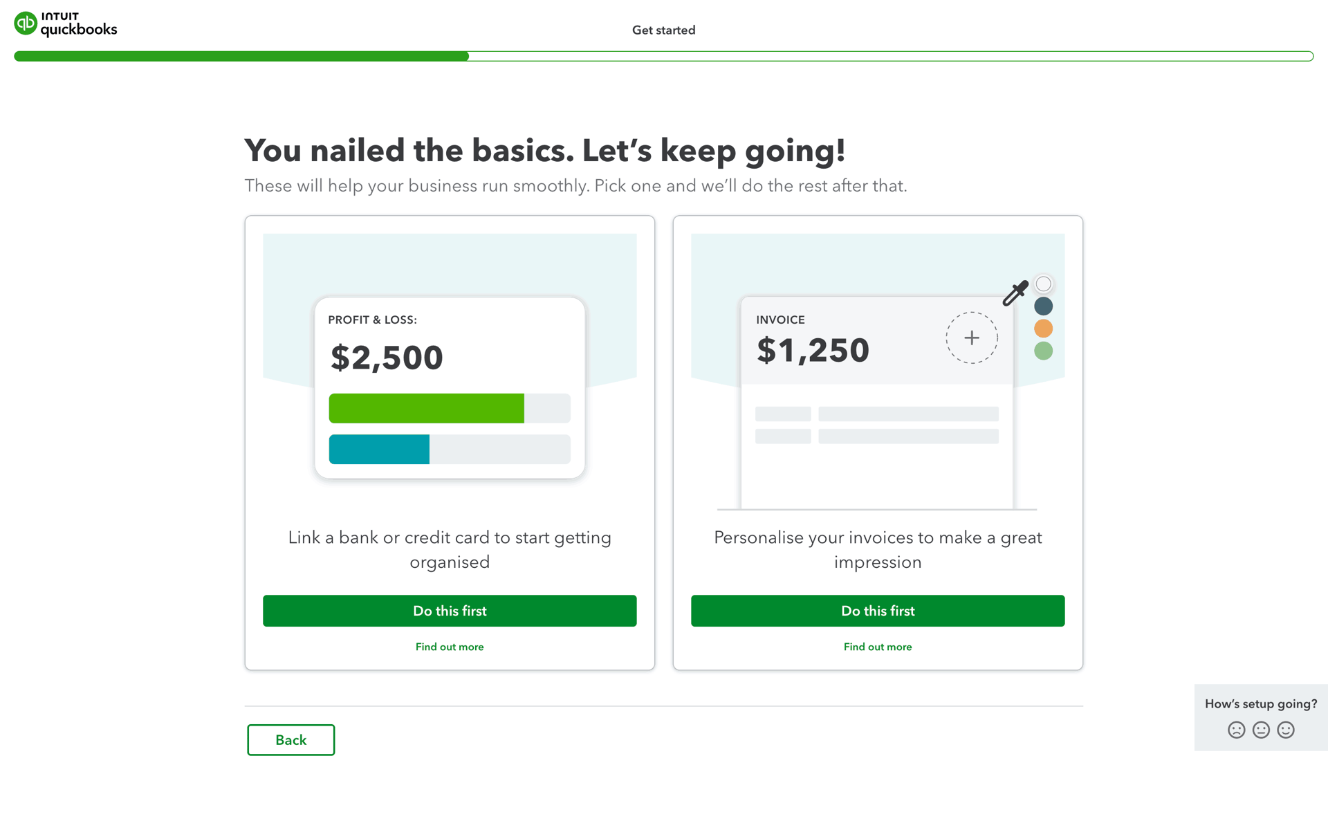 QuickBooks Web UI screenshot 21