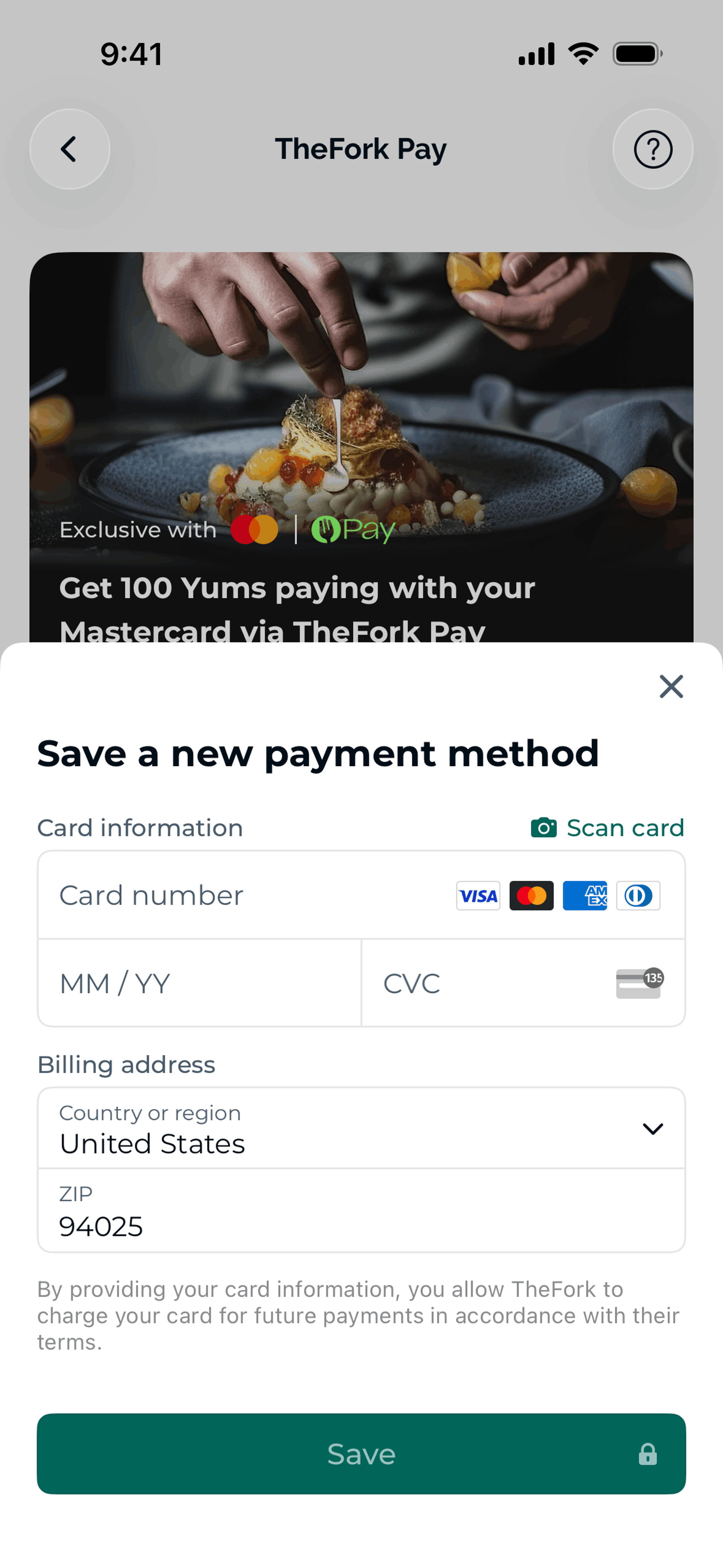 TheFork iOS UI screenshot 16