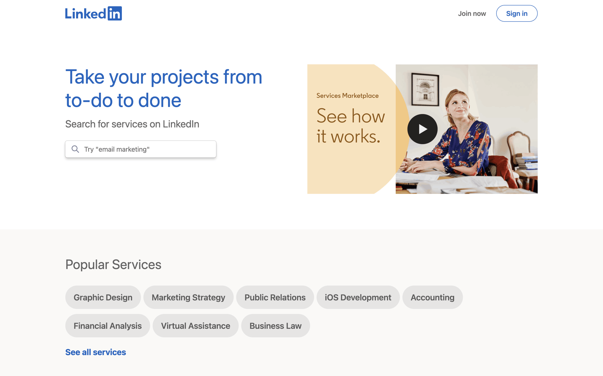 LinkedIn Web UI screenshot 11