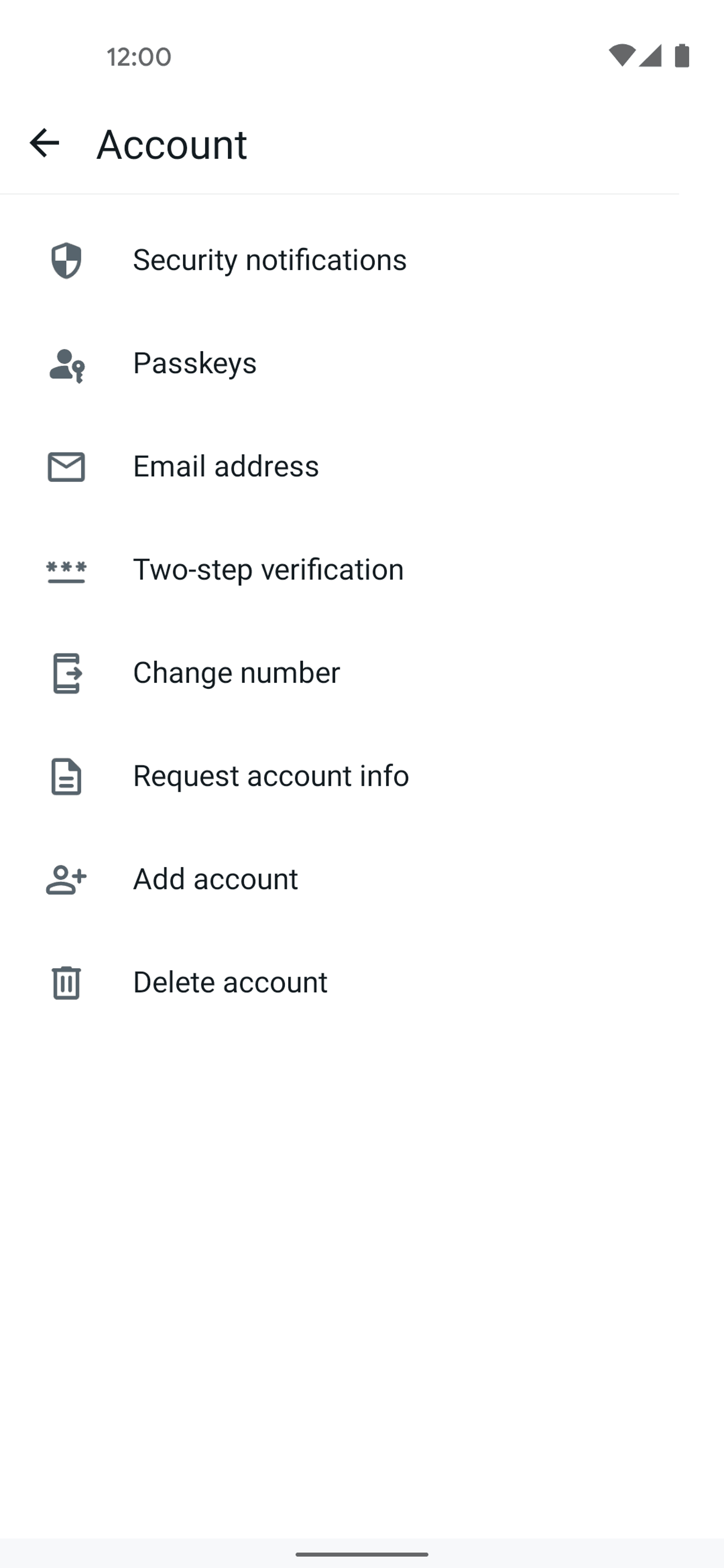 WhatsApp Android UI screenshot 15