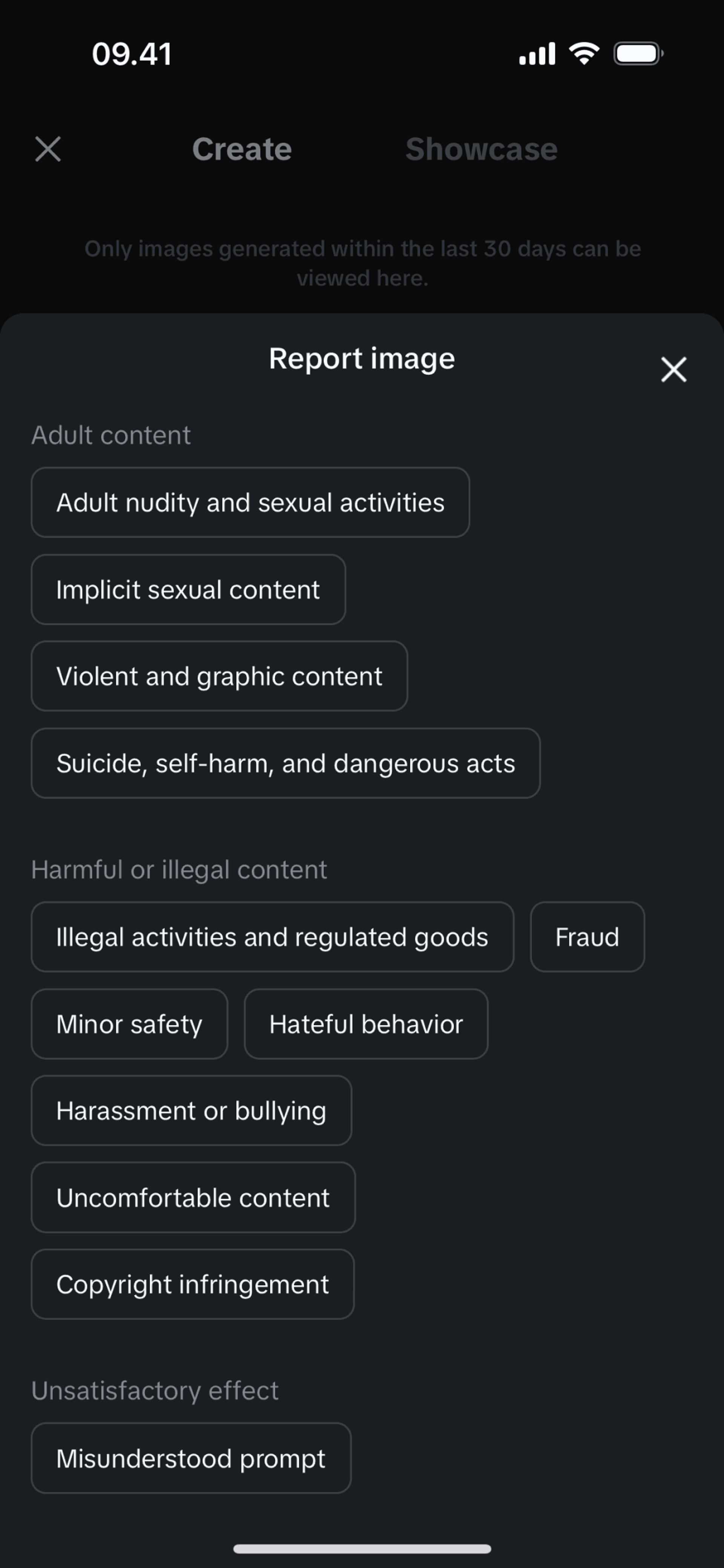 CapCut iOS UI screenshot 16
