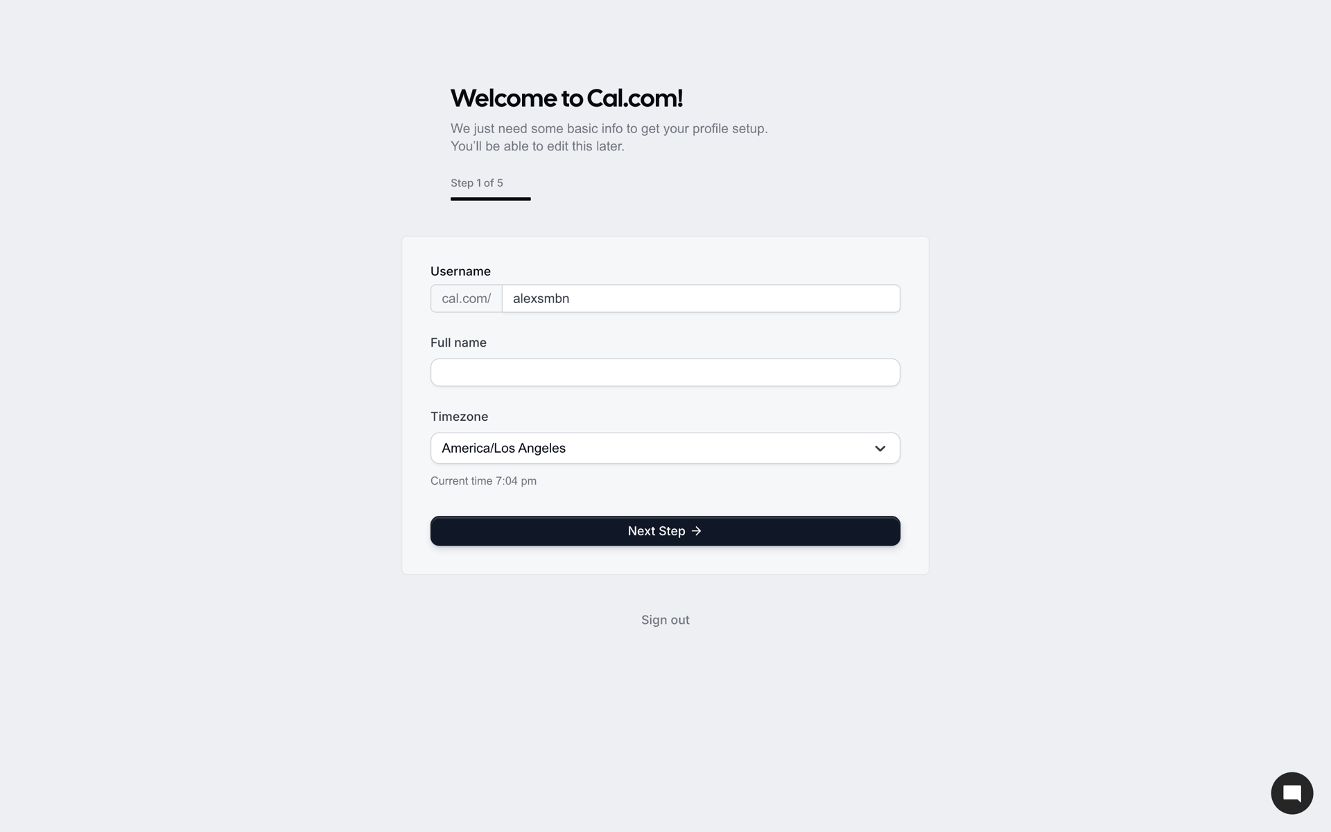 Cal.com Web UI screenshot 10