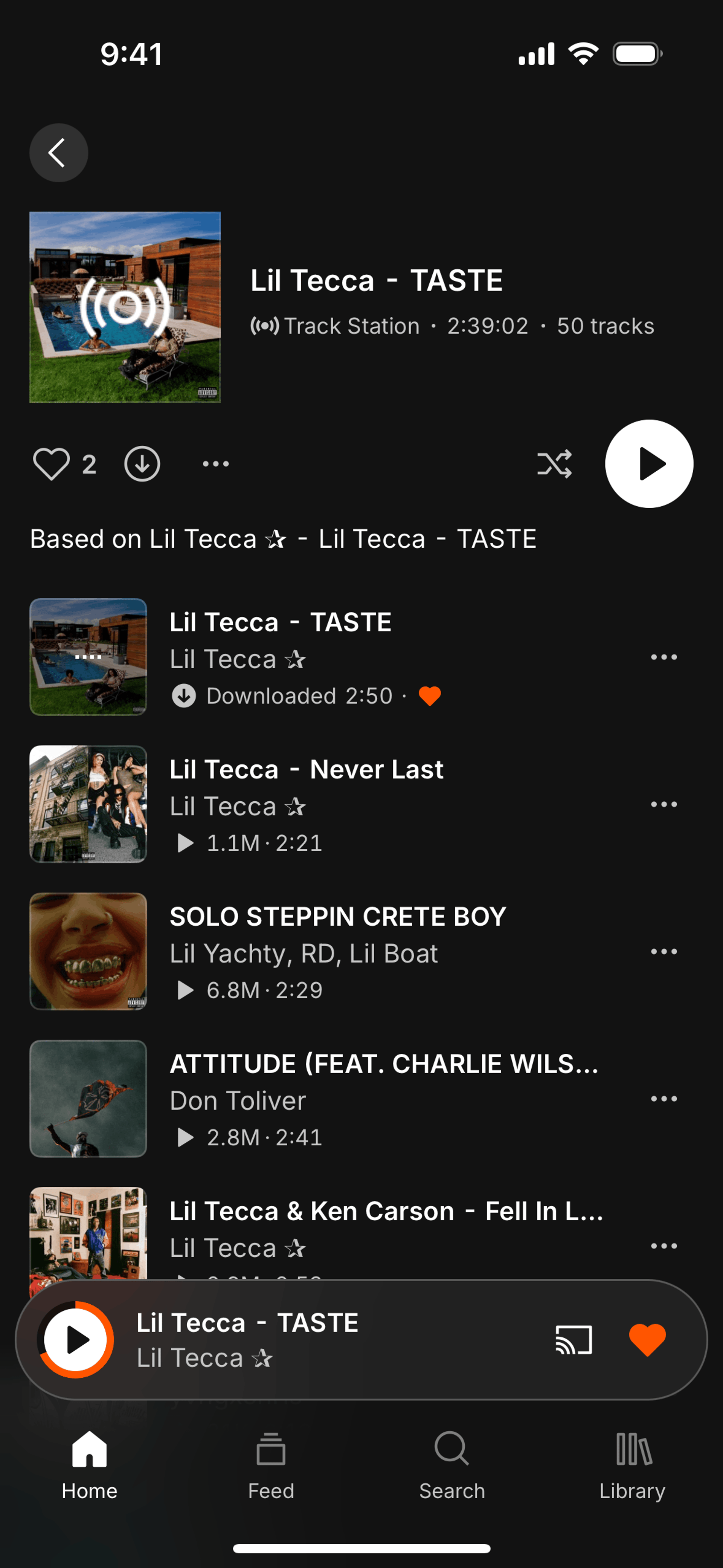 SoundCloud iOS UI screenshot 21
