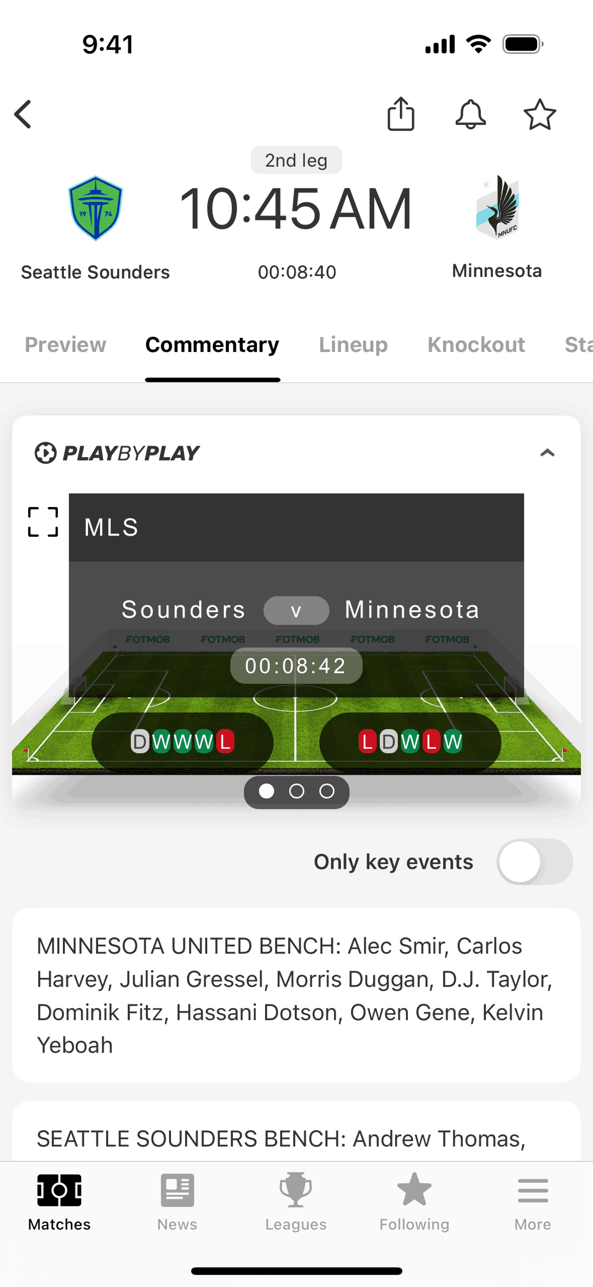 FotMob iOS UI screenshot 17