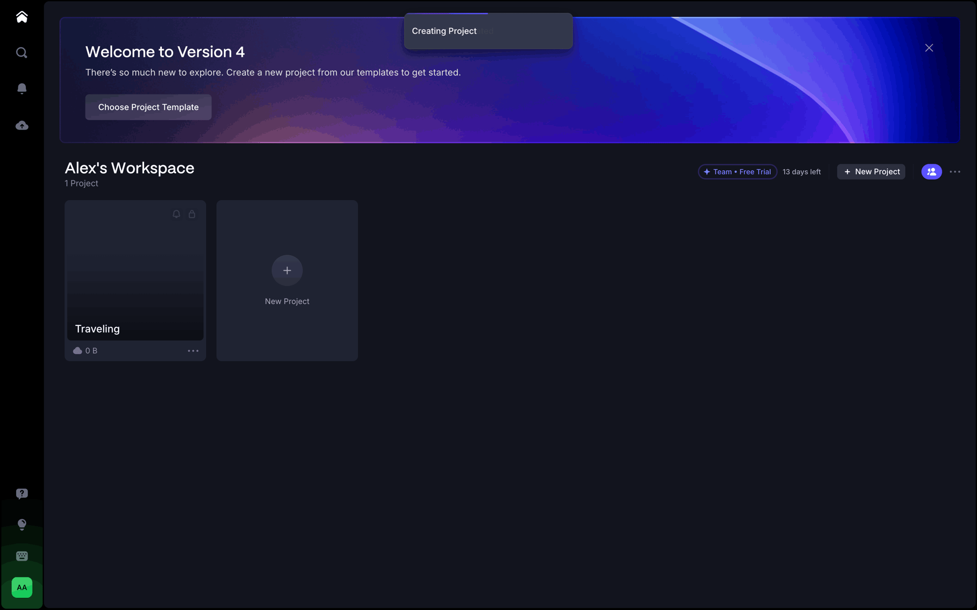 Frame.io Web UI screenshot 22