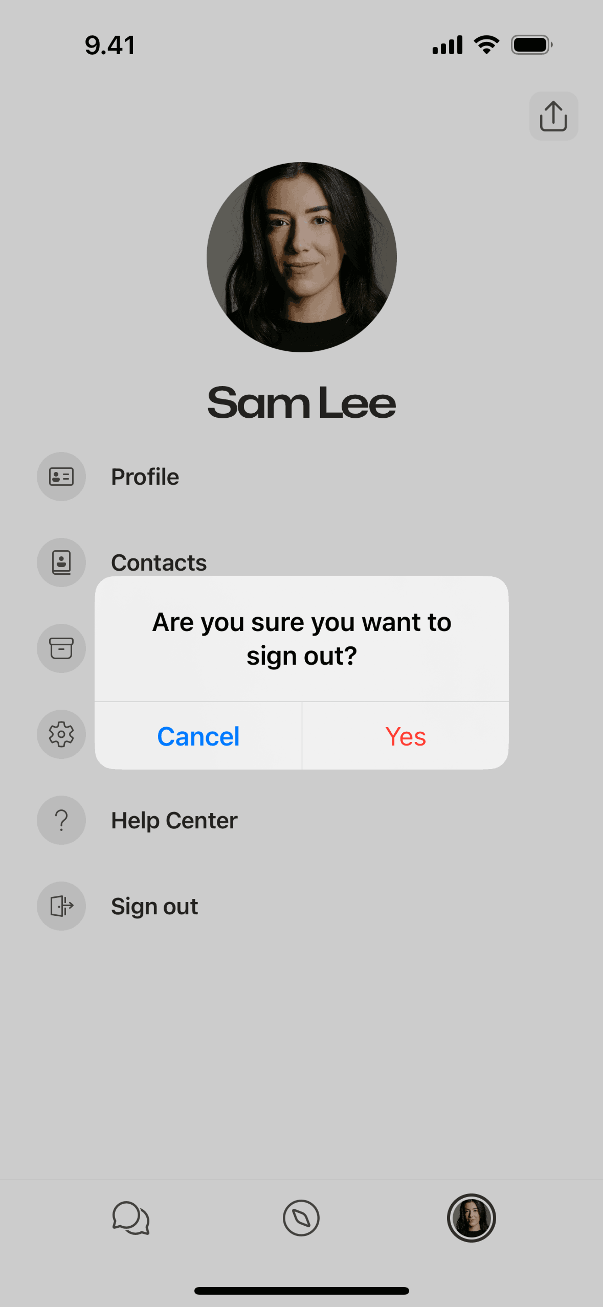 GroupMe iOS UI screenshot 13