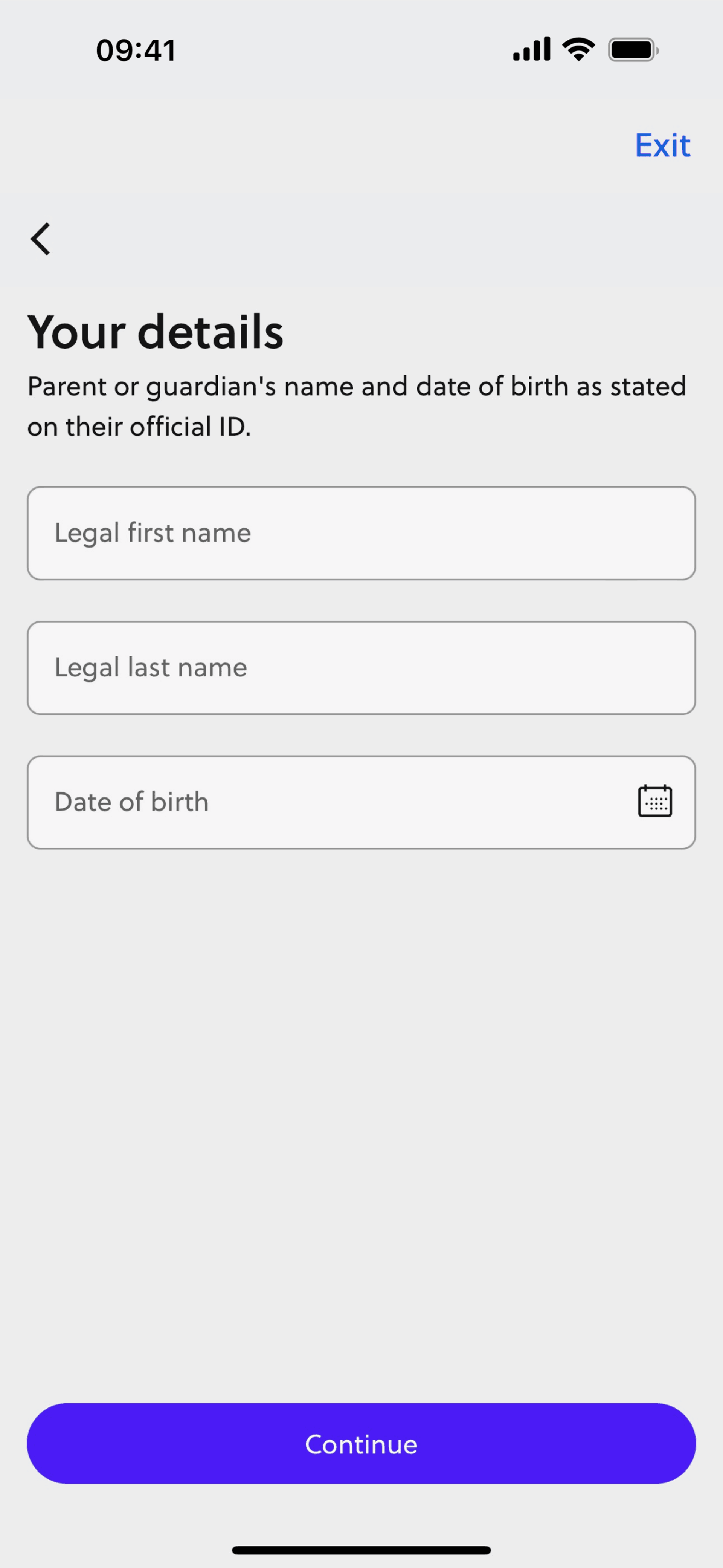 GoHenry iOS UI screenshot 22