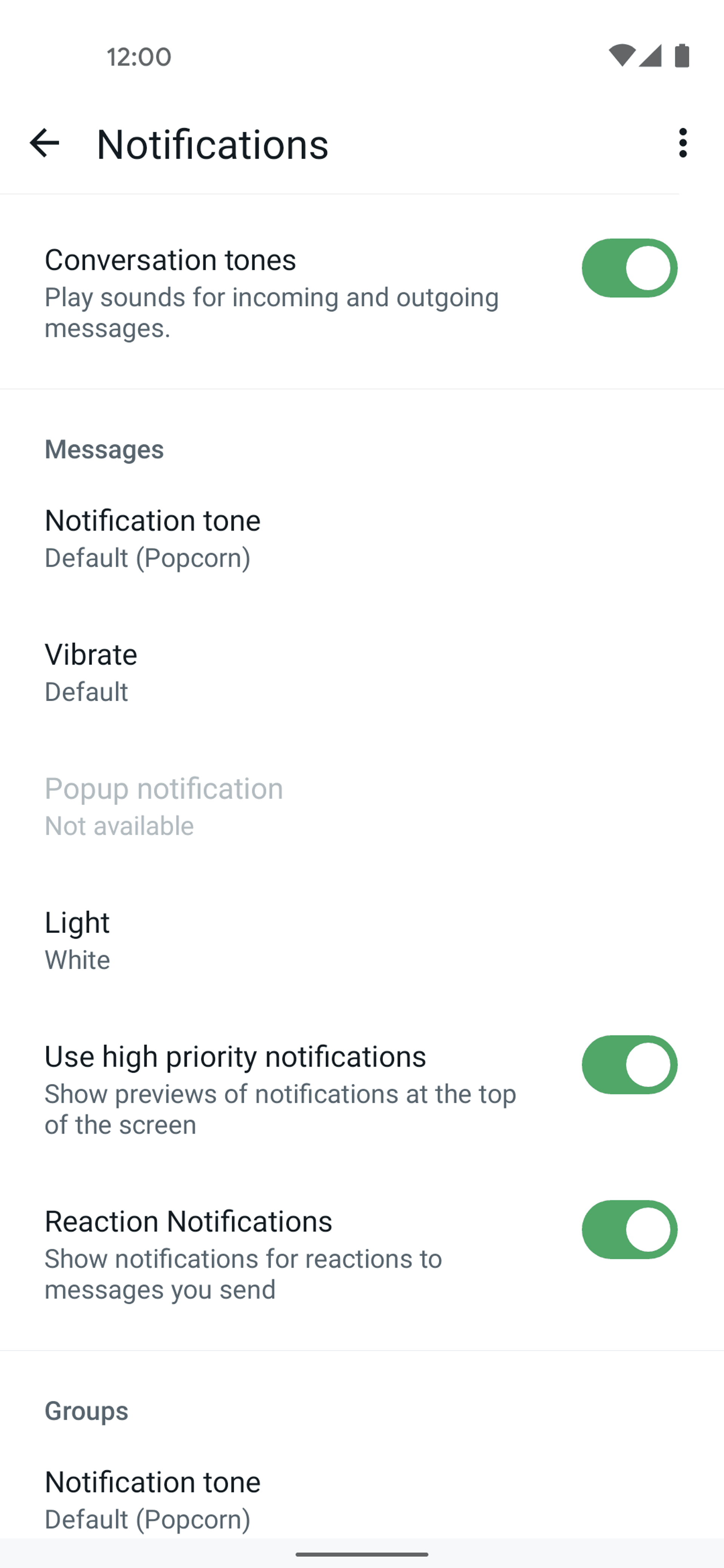 WhatsApp Android UI screenshot 5