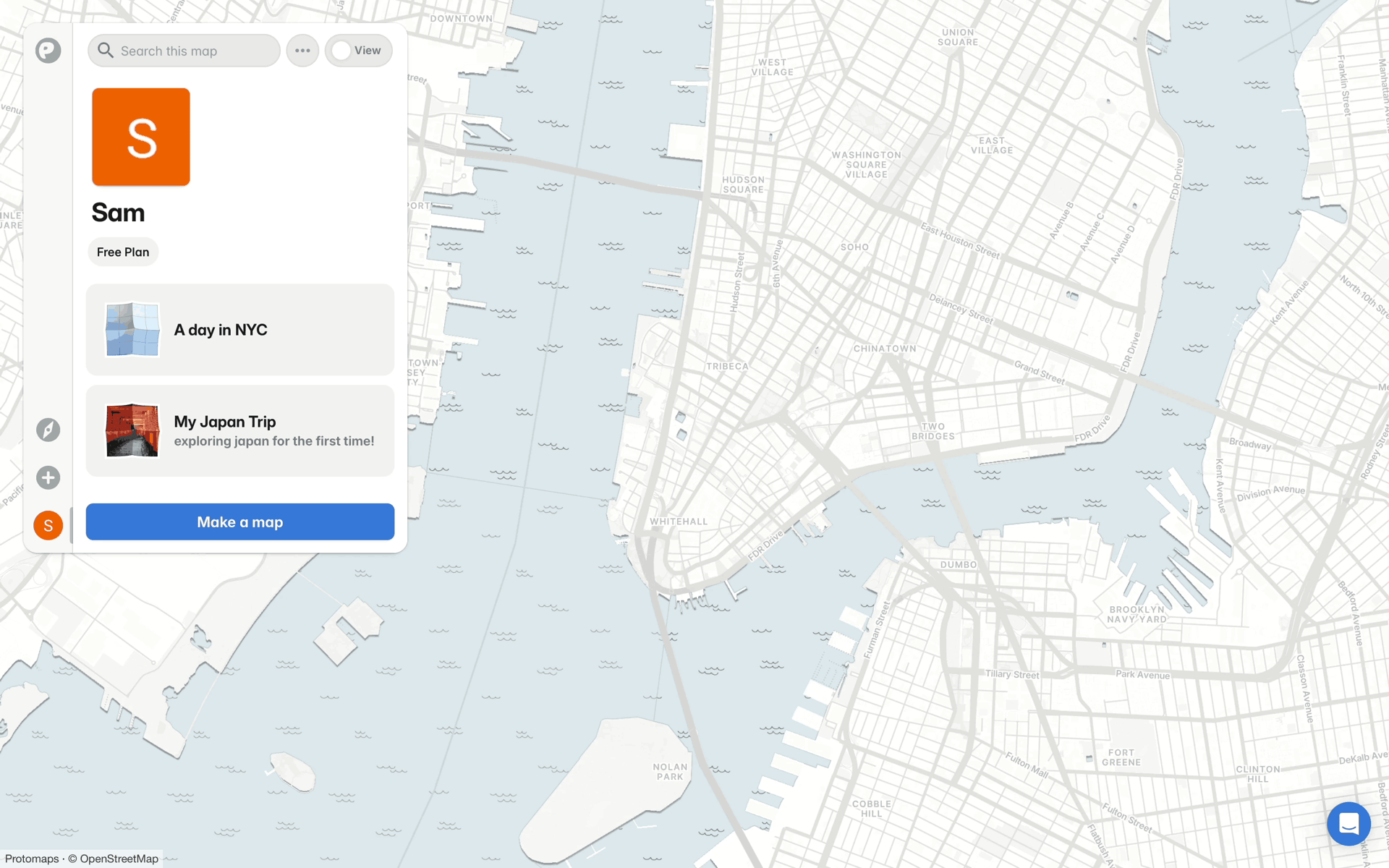 PamPam Web UI screenshot 4