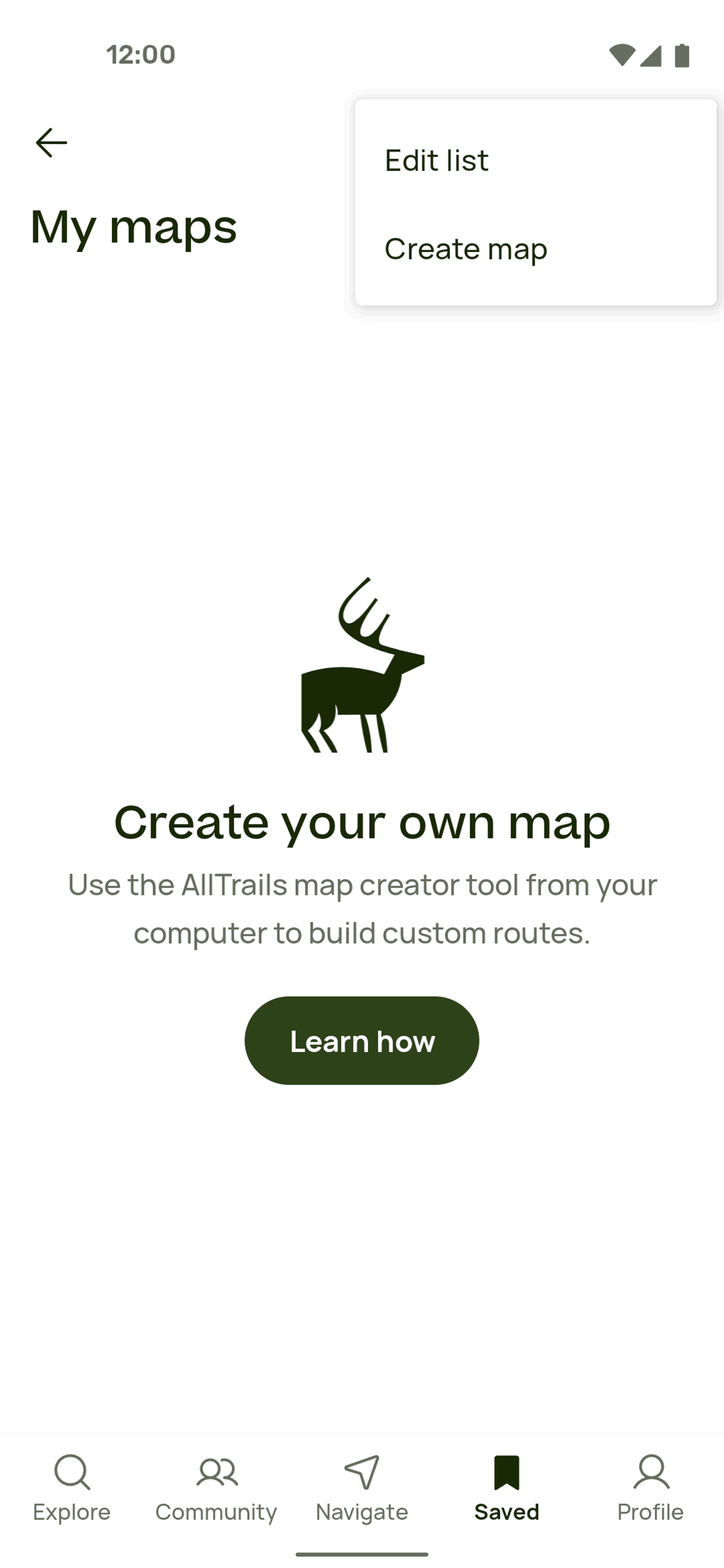 AllTrails Android UI screenshot 14