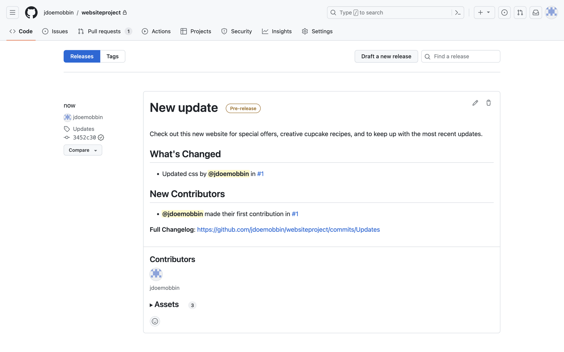 GitHub Web UI screenshot 20