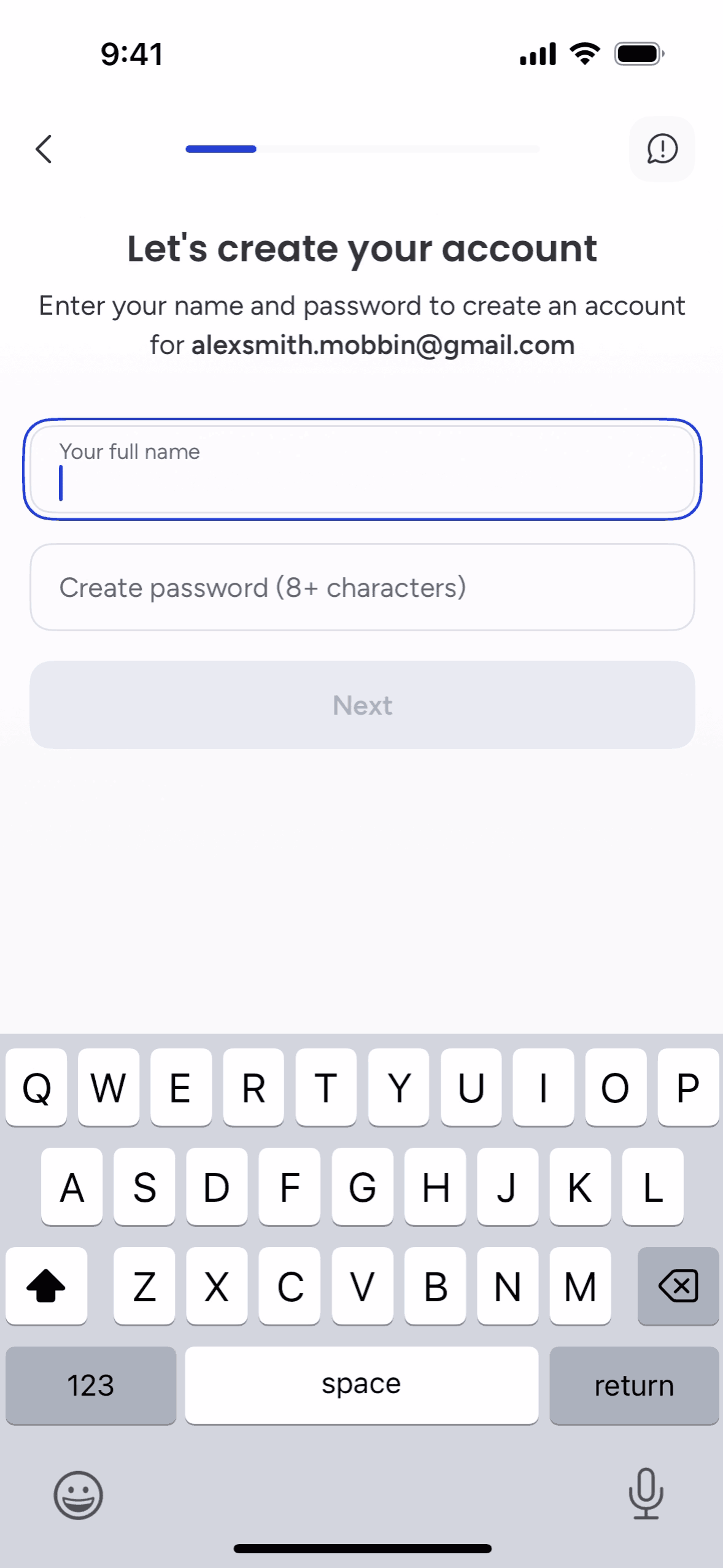 monday.com iOS UI screenshot 5