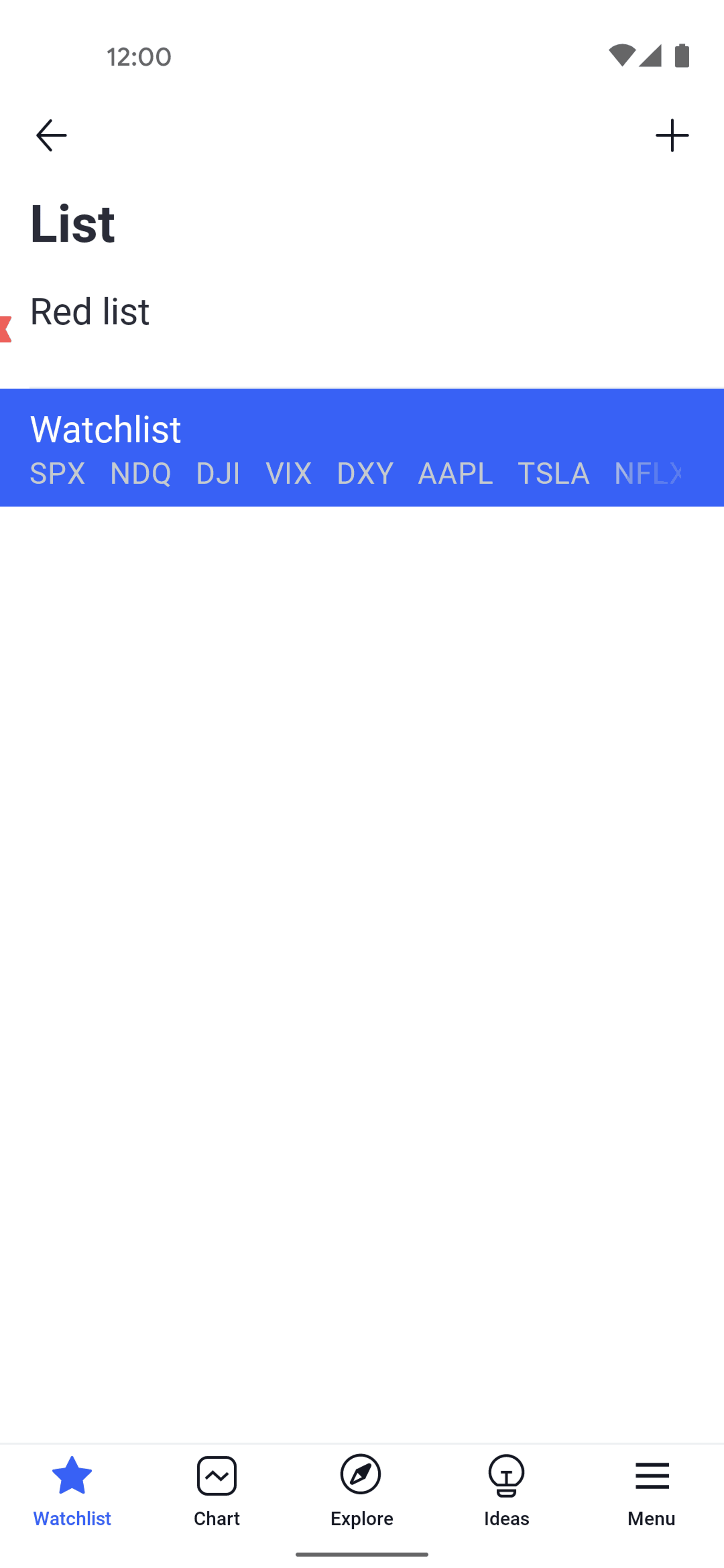 TradingView Android UI screenshot 10