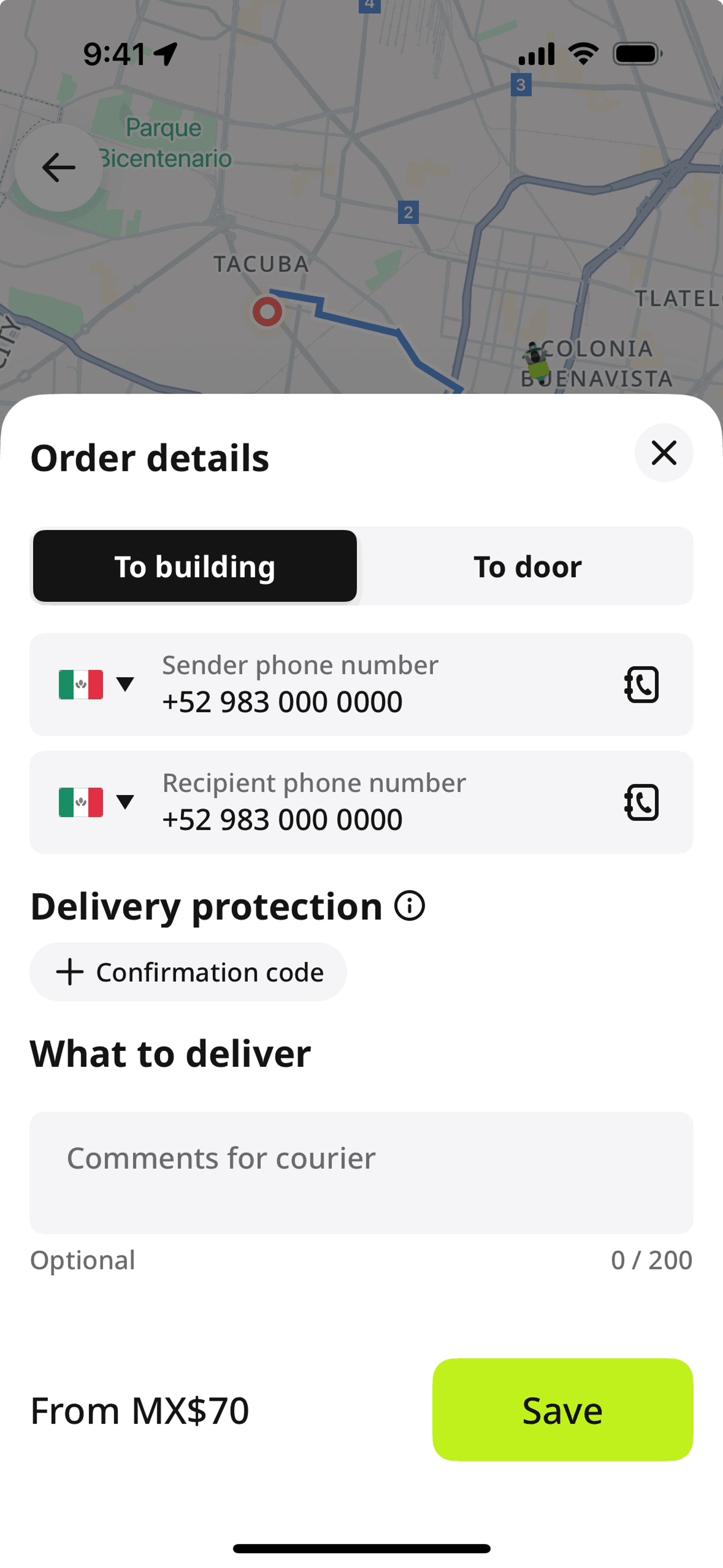 inDrive iOS UI screenshot 20