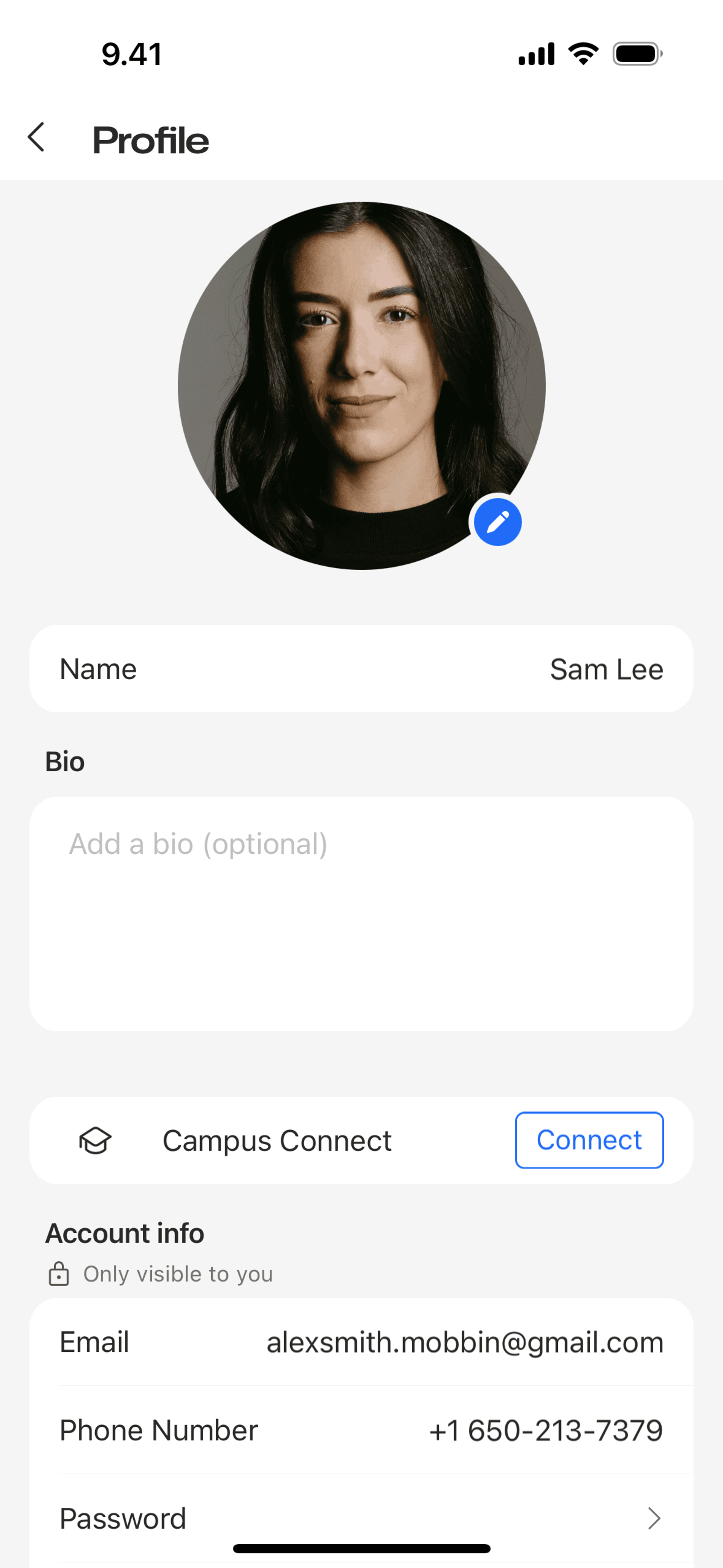 GroupMe iOS UI screenshot 16