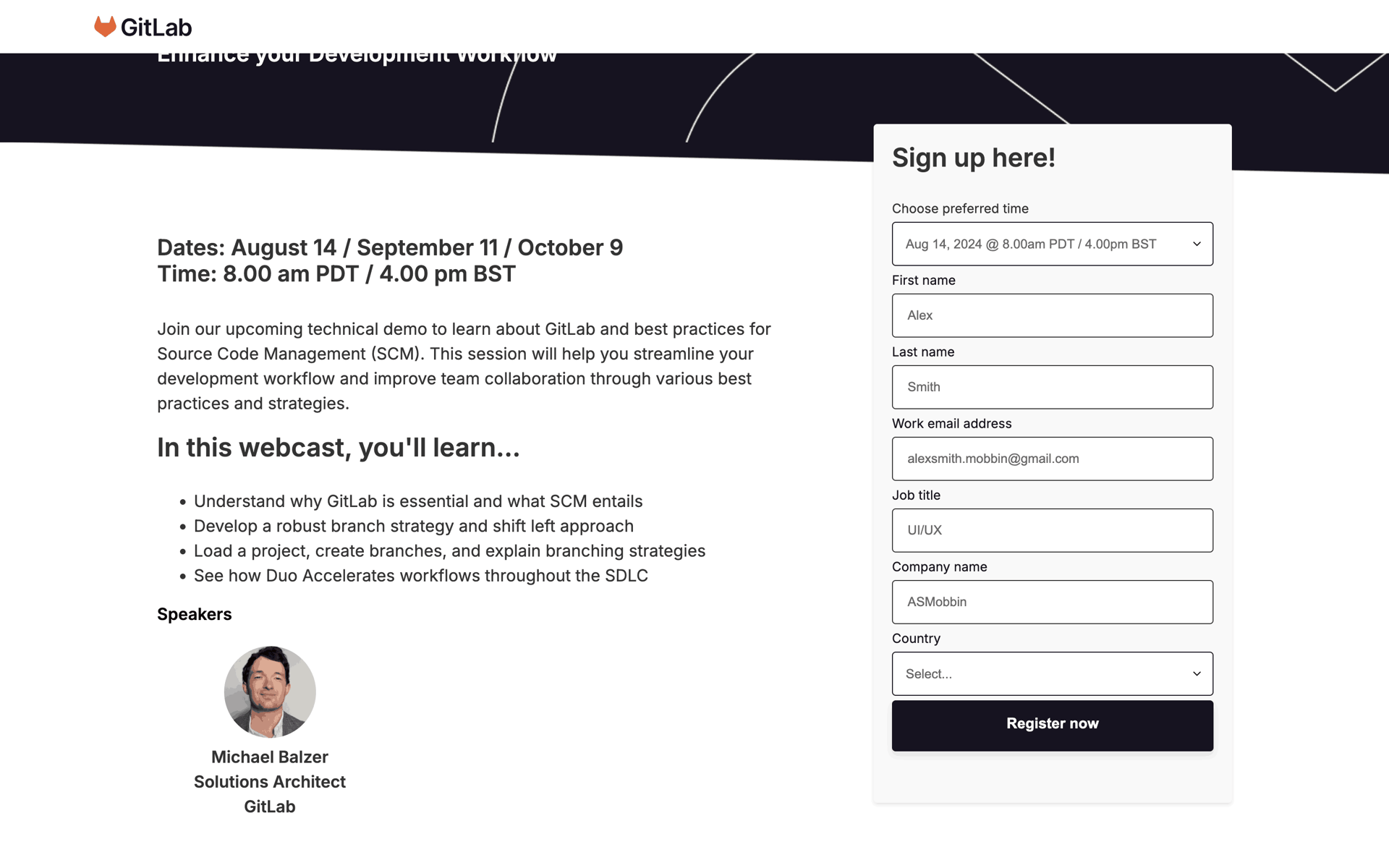 GitLab Web UI screenshot 14