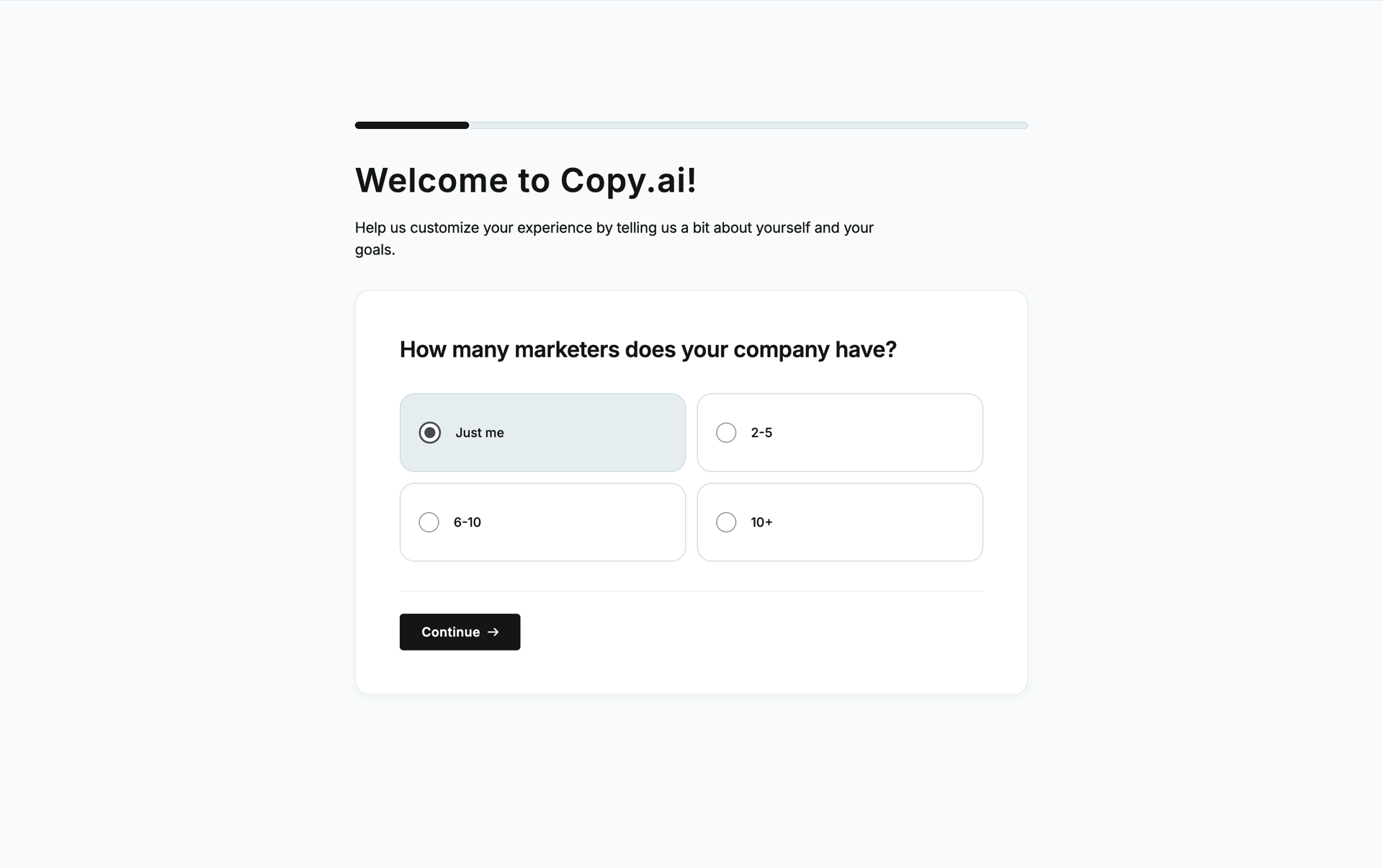 Copy.ai Web UI screenshot 10