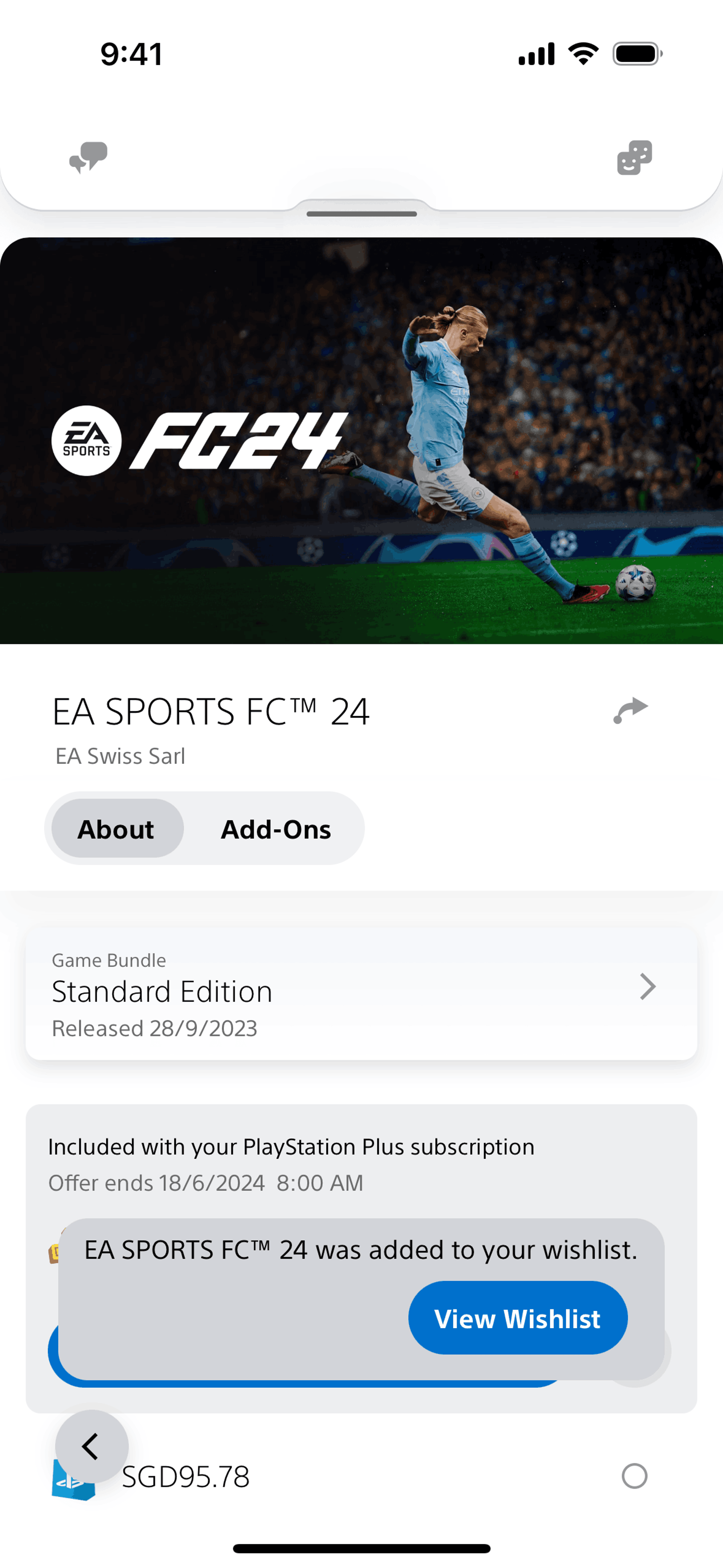 PlayStation App iOS UI screenshot 21