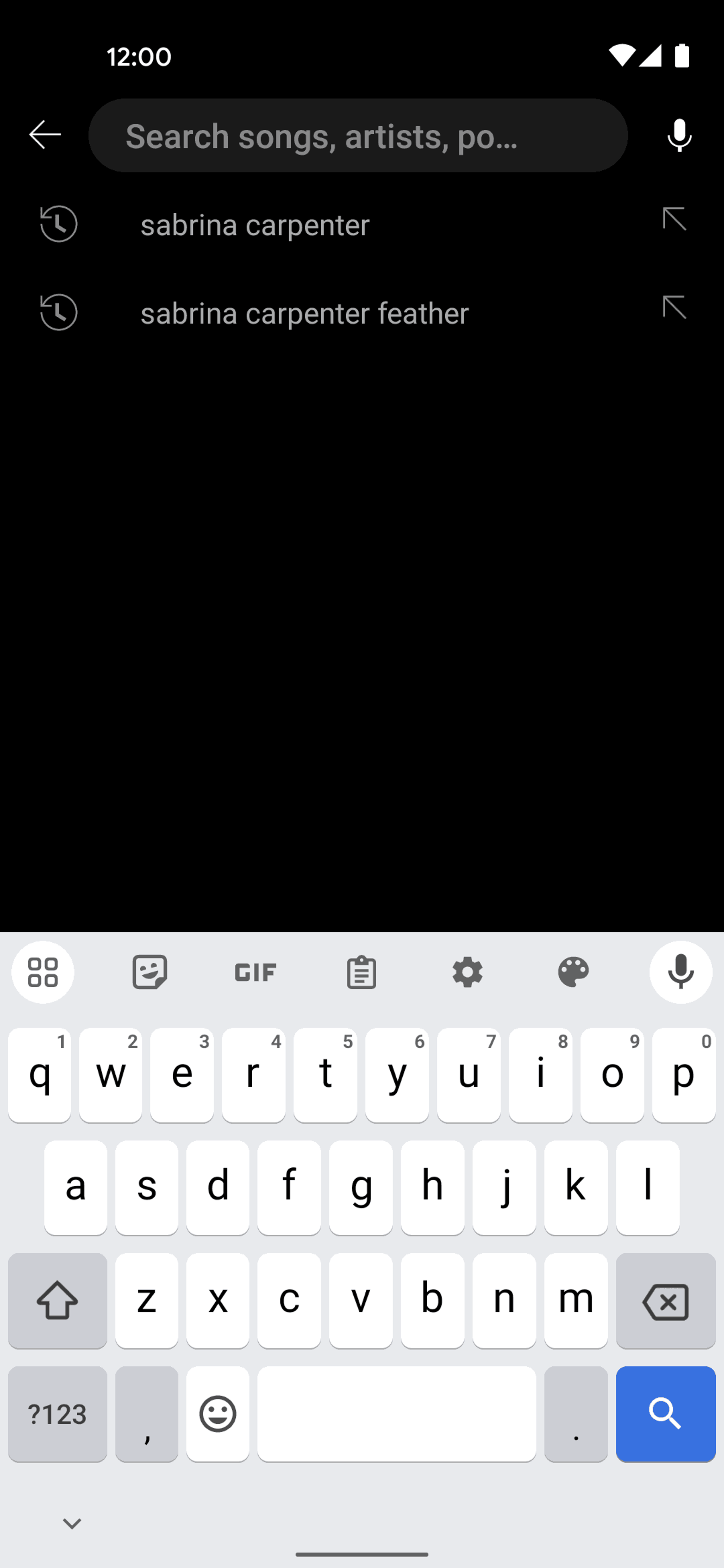 YouTube Music Android UI screenshot 16