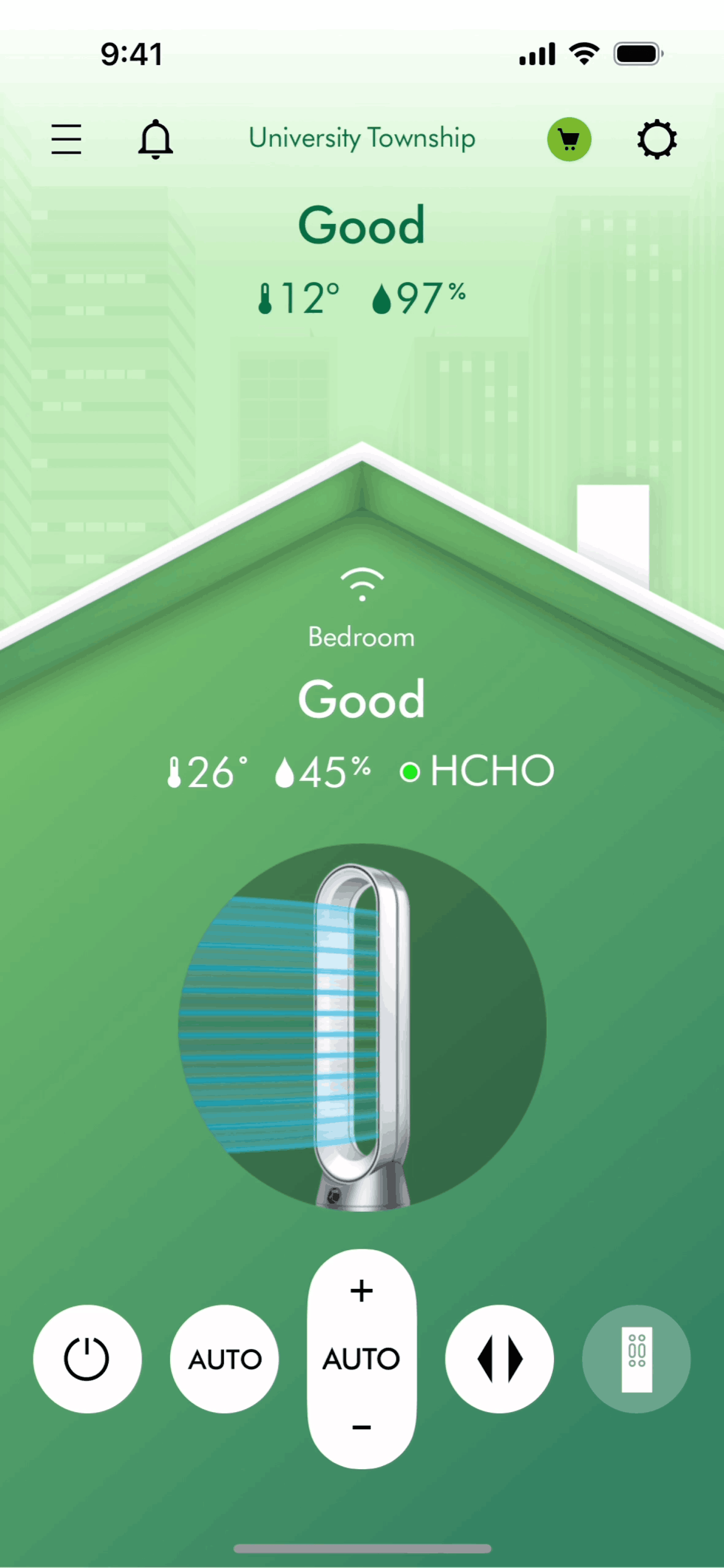 MyDyson iOS UI screenshot 5
