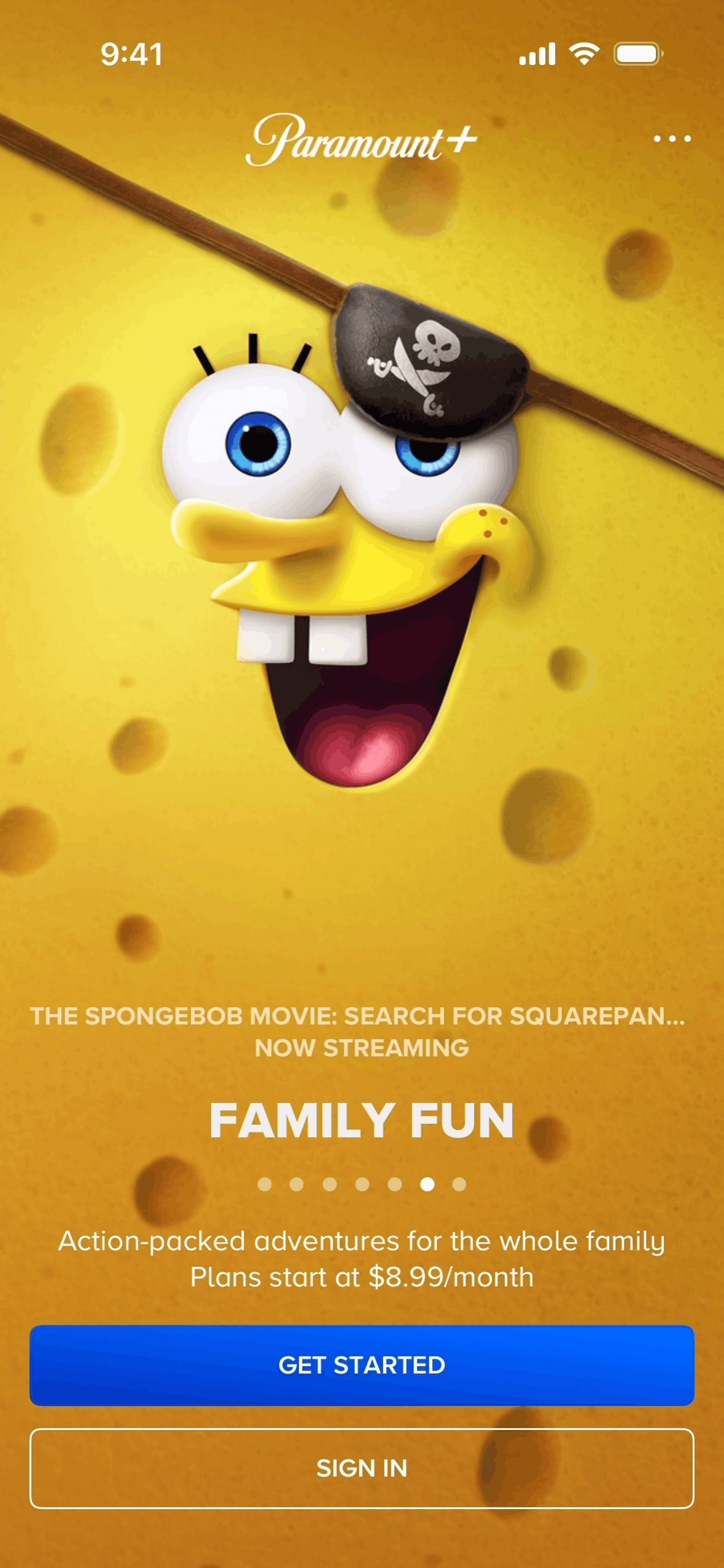 Paramount+ iOS UI screenshot 3