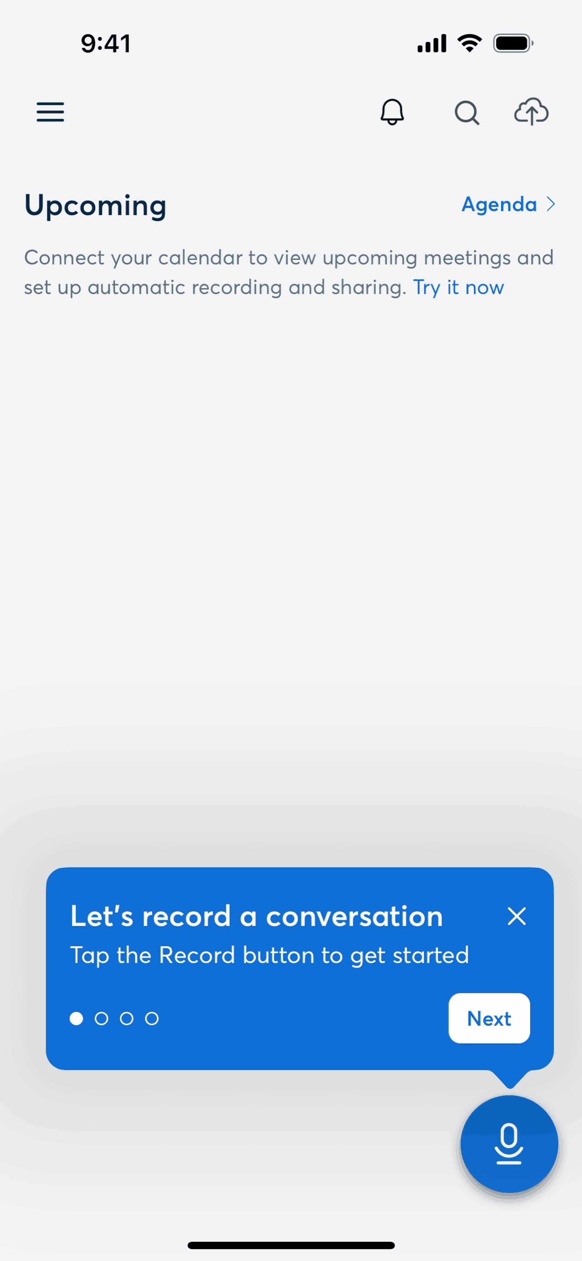 Otter.ai iOS UI screenshot 15