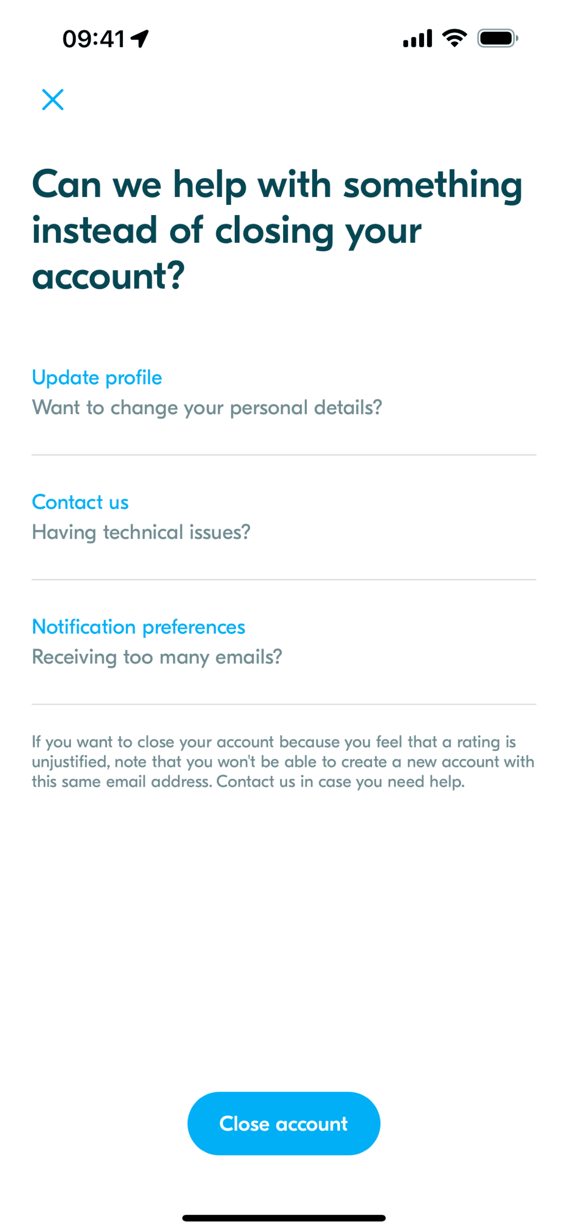 BlaBlaCar iOS UI screenshot 18