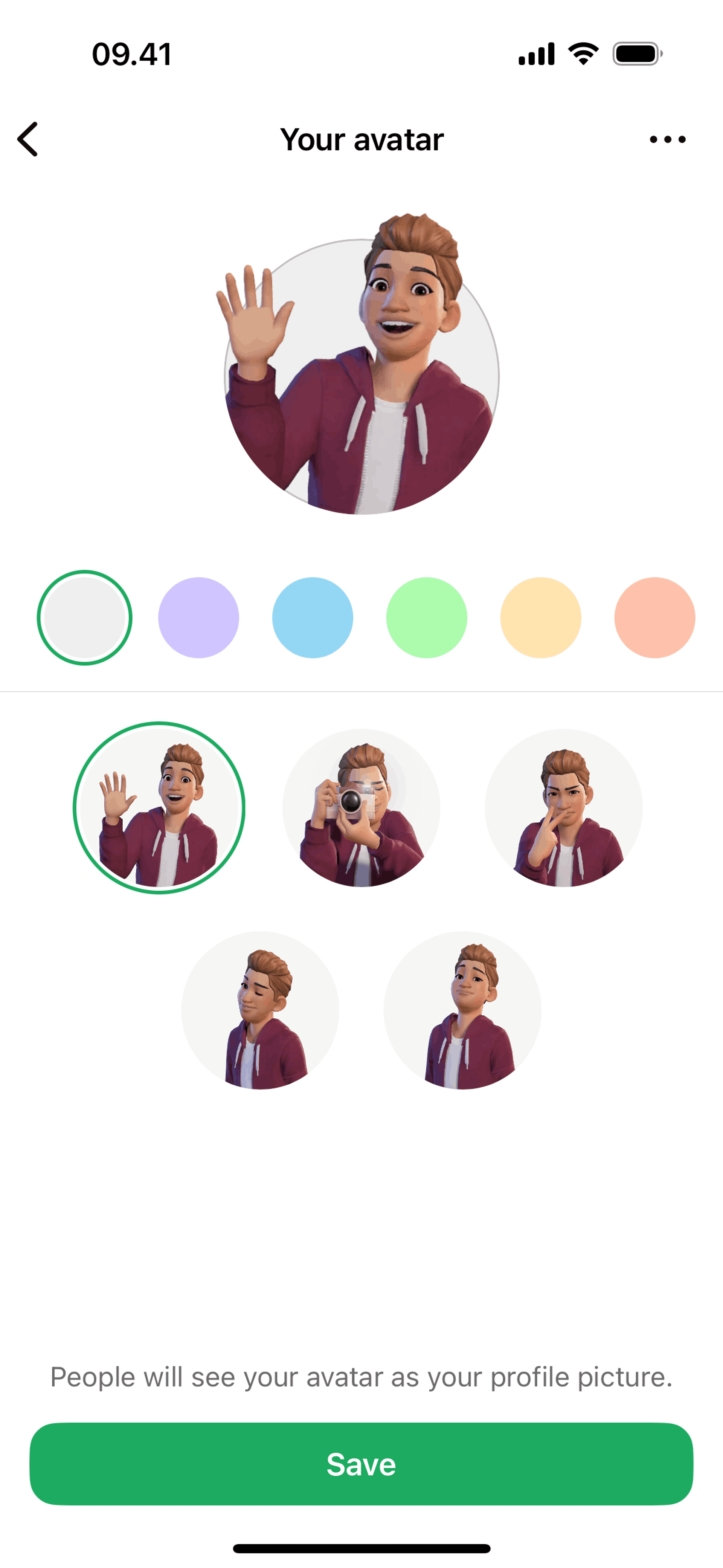 WhatsApp iOS UI screenshot 21